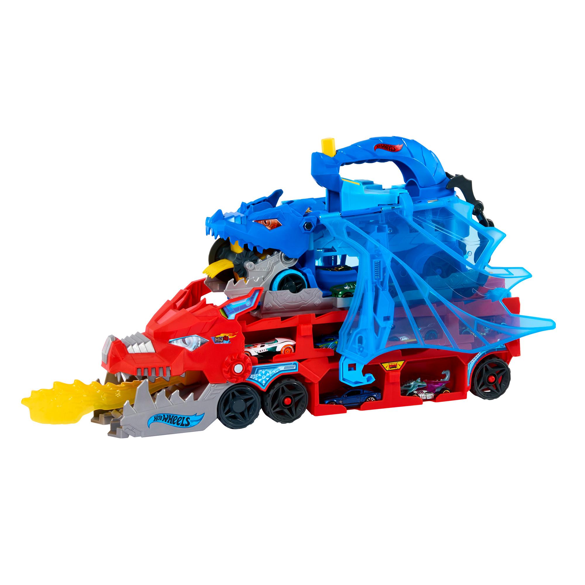 Voir la diapositive 10 : HOT WHEELS Transporteur Ultimate double Dragons Hot Wheels