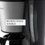Voir la diapositive 3 : MOULINEX Cafetière filtre SUBITO FG5S2DEO - Noir