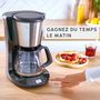 Voir la diapositive 4 : MOULINEX Cafetière filtre SUBITO FG5S2DEO - Noir
