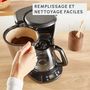 Voir la diapositive 6 : MOULINEX Cafetière filtre SUBITO FG5S2DEO - Noir