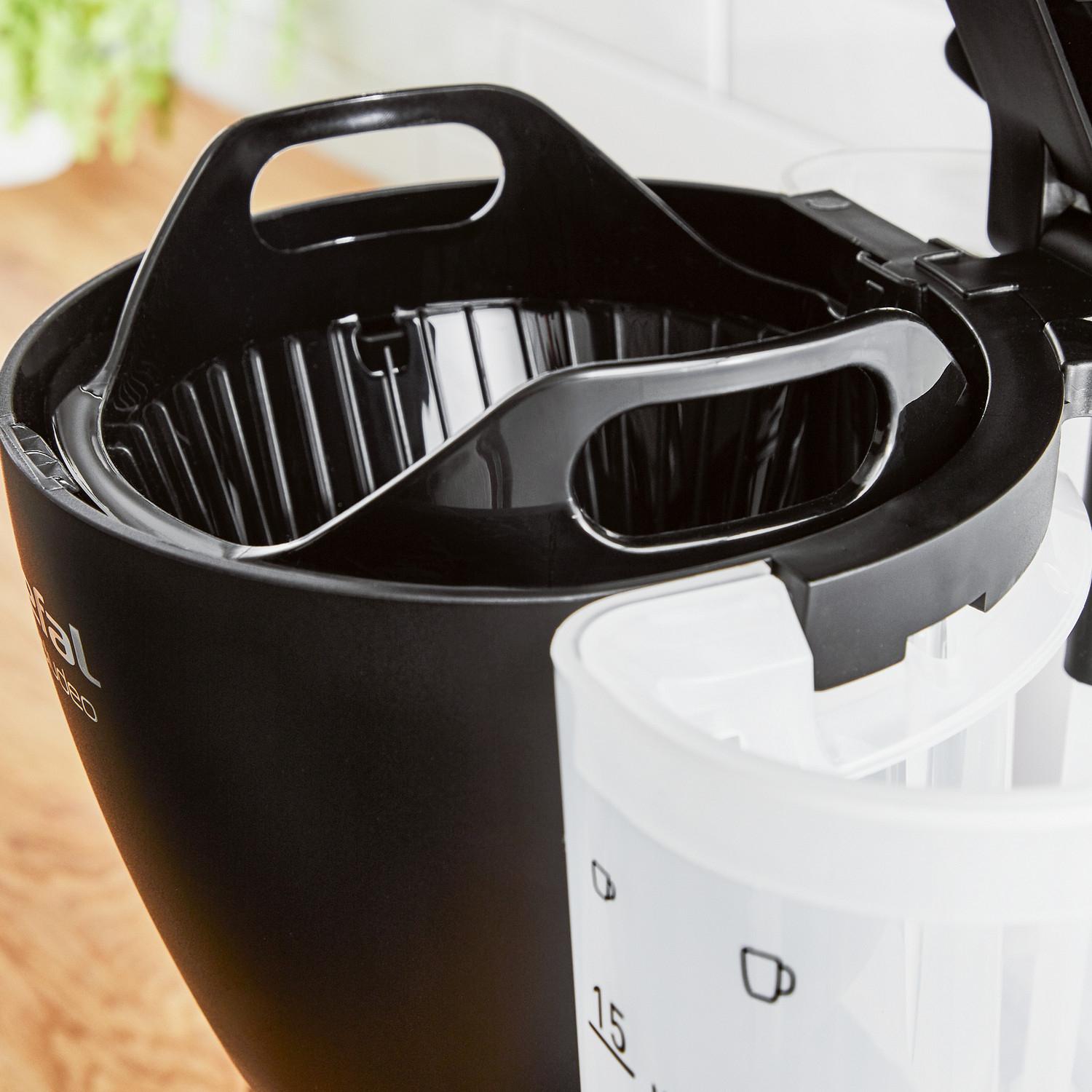 Voir la diapositive 3 : TEFAL Cafetière à filtre Includeo  CM533811 - Noir