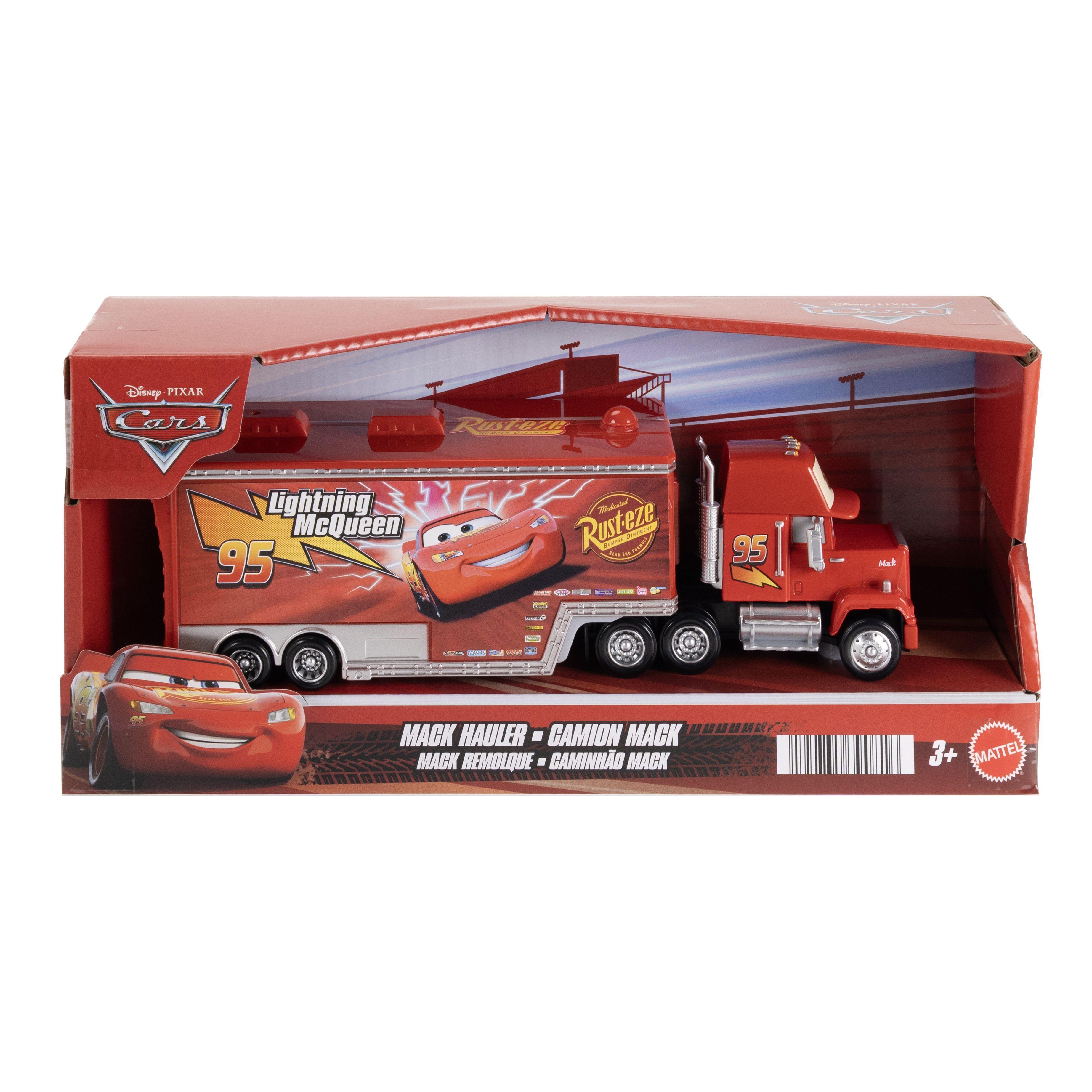 Voir la diapositive 3 : MATTEL Camion Transporteur CAR'S