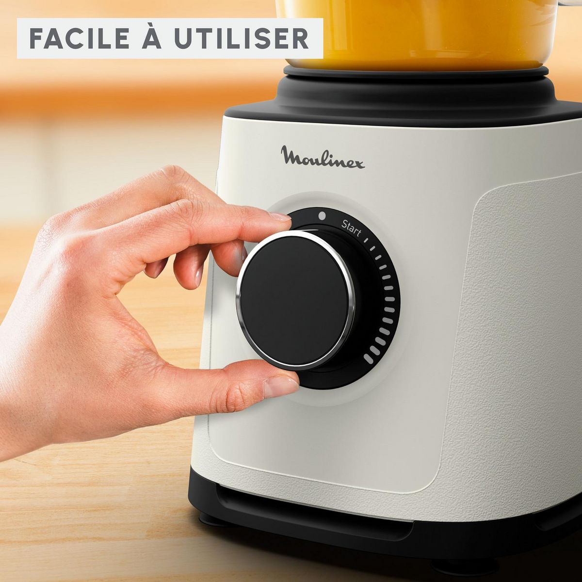 MOULINEX Blender classique LM771AF0 - Beige