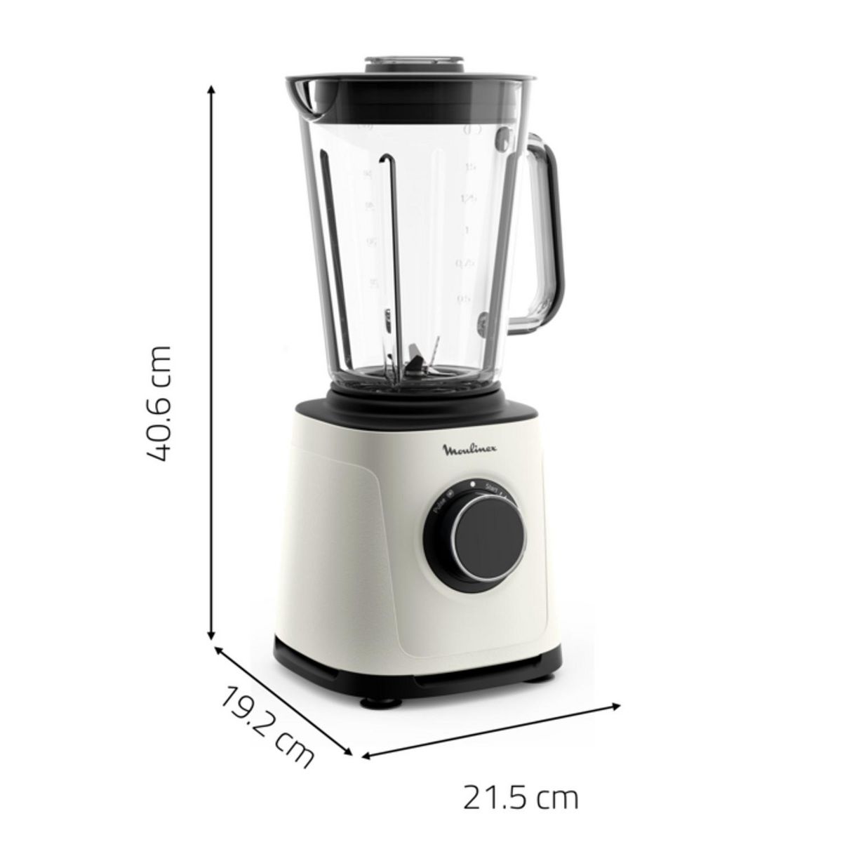 MOULINEX Blender classique LM771AF0 - Beige