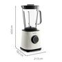 Voir la diapositive 7 : MOULINEX Blender classique LM771AF0 - Beige