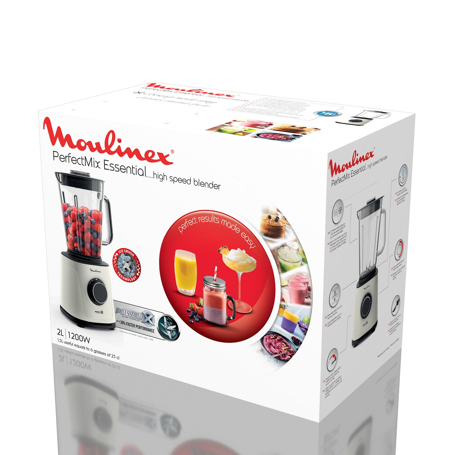 Voir la diapositive 8 : MOULINEX Blender classique LM771AF0 - Beige