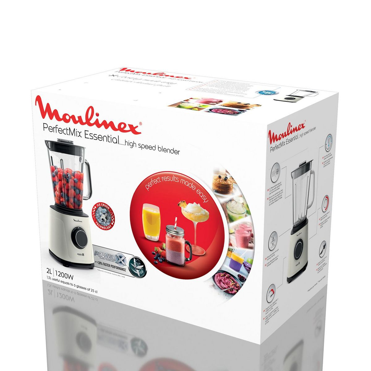 MOULINEX Blender classique LM771AF0 - Beige