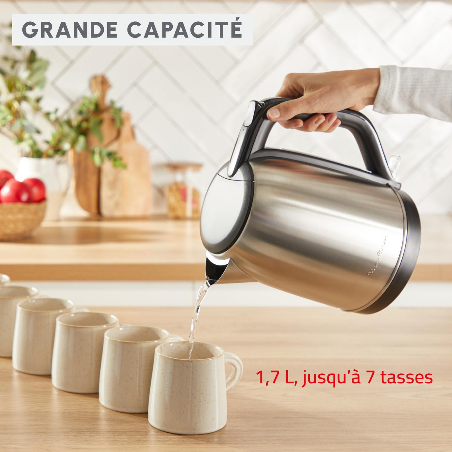 Voir la diapositive 6 : MOULINEX Bouilloire électrique BY5S0DE0 - Inox