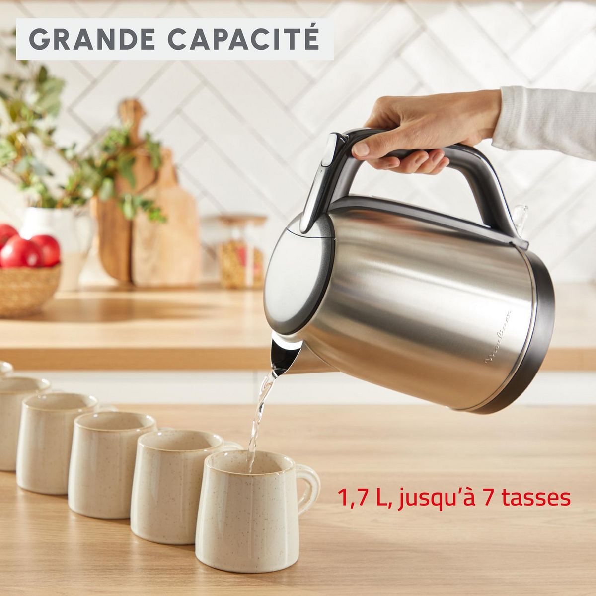 MOULINEX Bouilloire électrique BY5S0DE0 - Inox