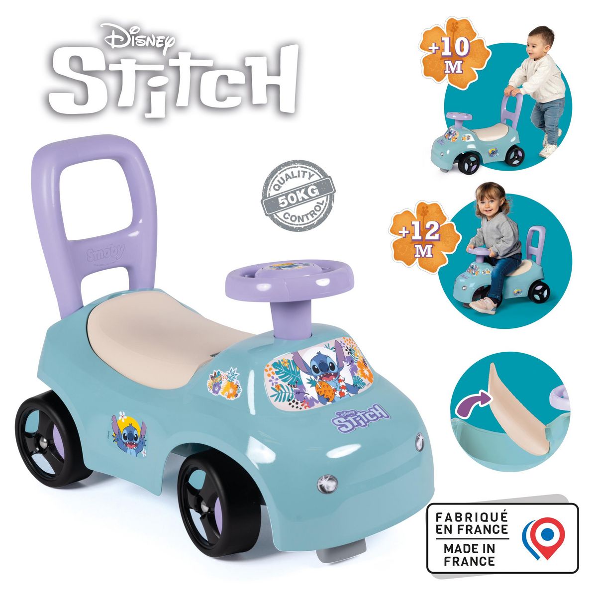 SMOBY Porteur Auto Stitch
