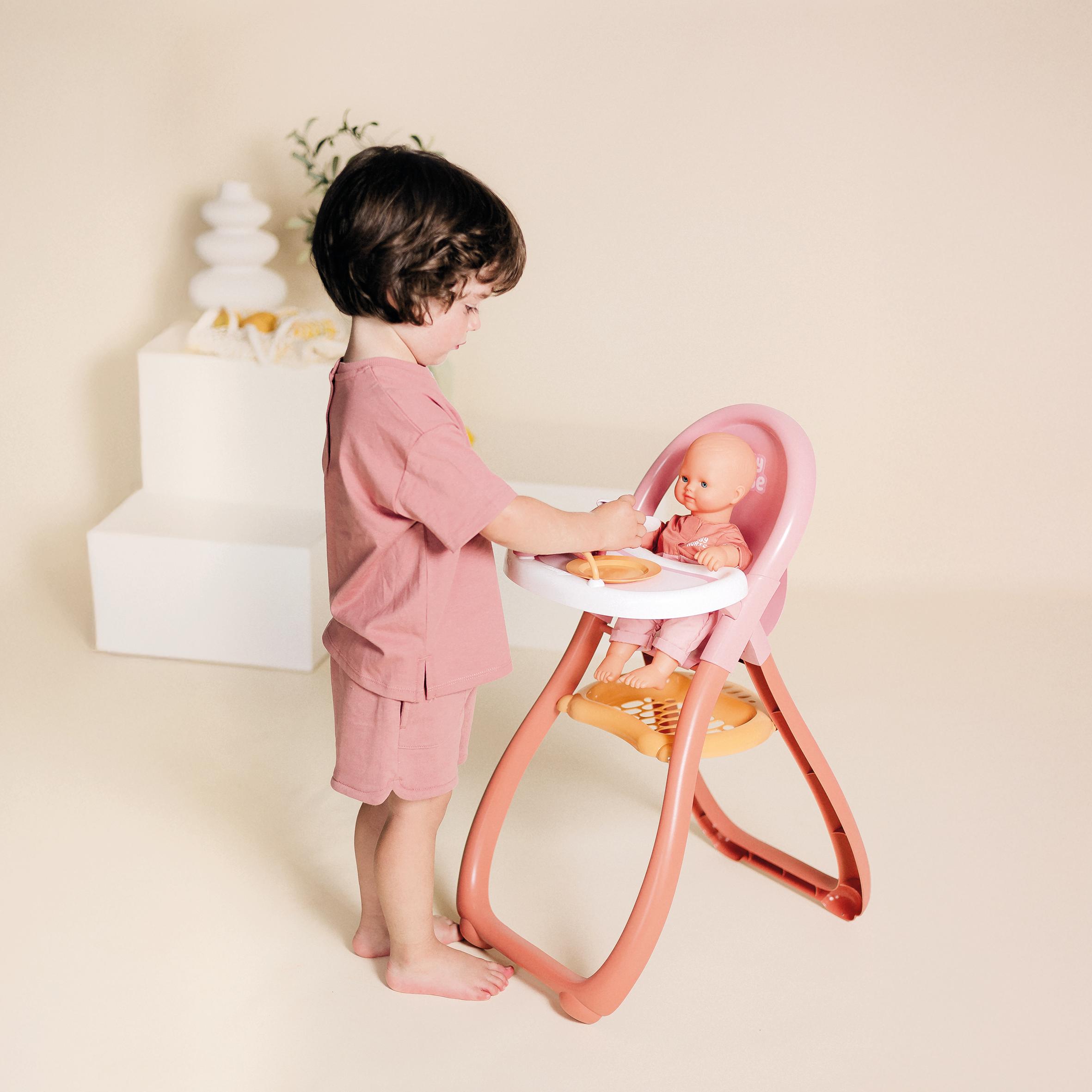 Voir la diapositive 4 : SMOBY Chaise Haute Baby Nurse