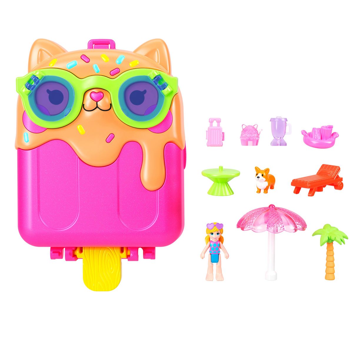 MATTEL Polly Pocket Coffret Sorbet Du Chaton