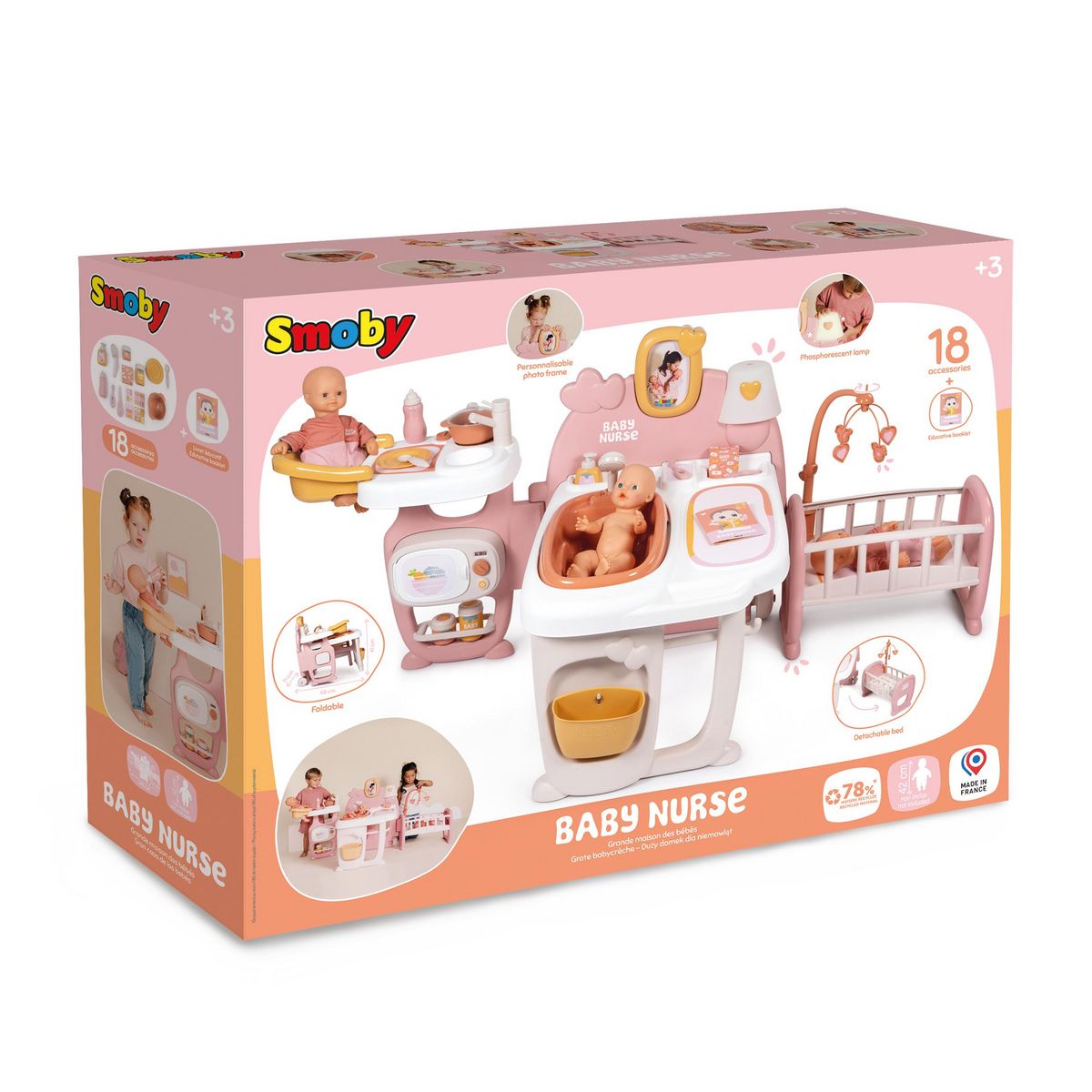 SMOBY Grande Maison de bébés