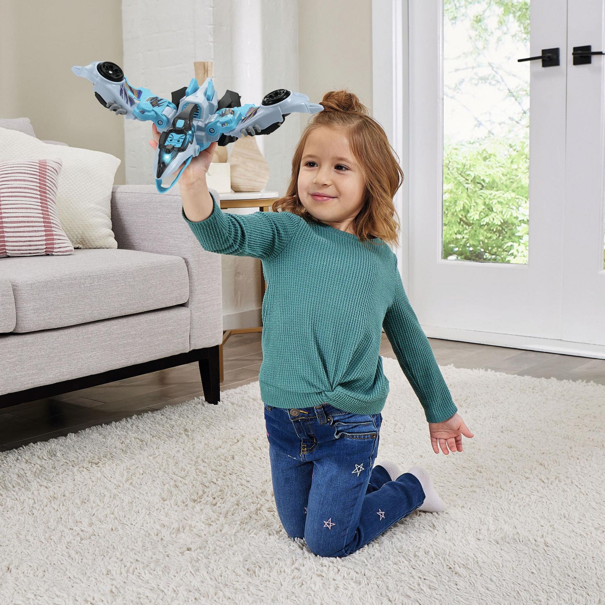 Voir la diapositive 4 : VTECH Switch & Go Dinos Fire - Steel, le super Ptérodactyle