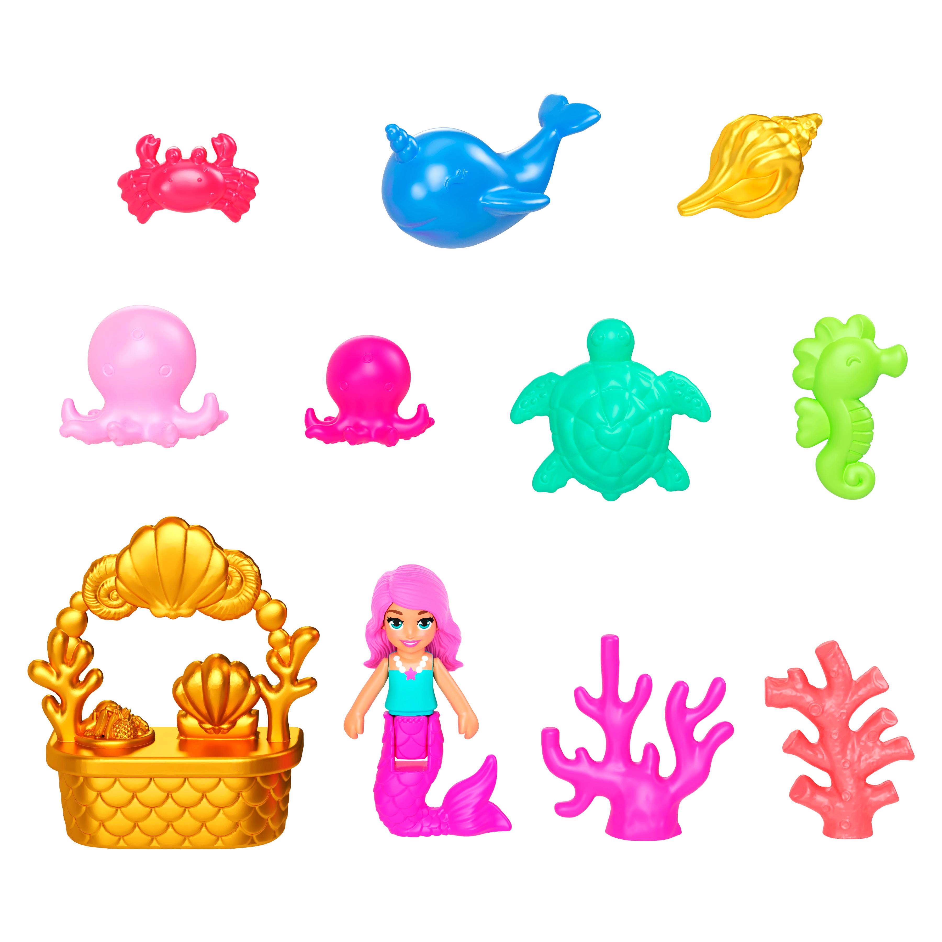 Voir la diapositive 2 : MATTEL Coffret ourson des îles Polly Pocket