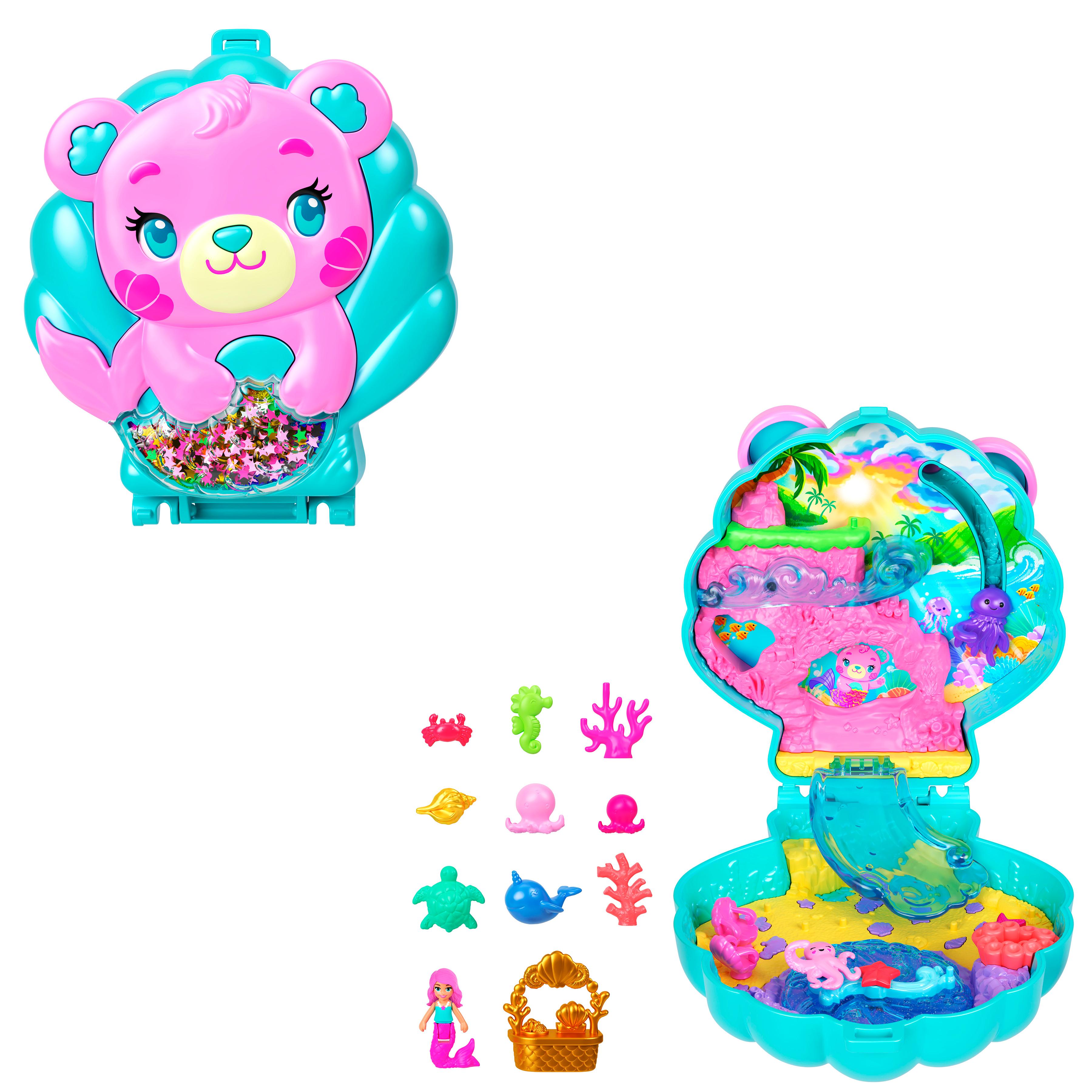 Voir la diapositive 4 : MATTEL Coffret ourson des îles Polly Pocket