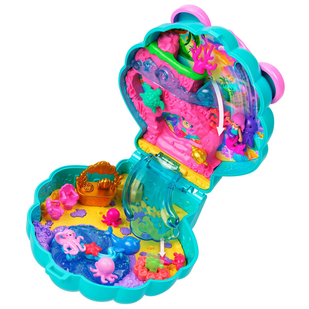MATTEL Coffret ourson des îles Polly Pocket