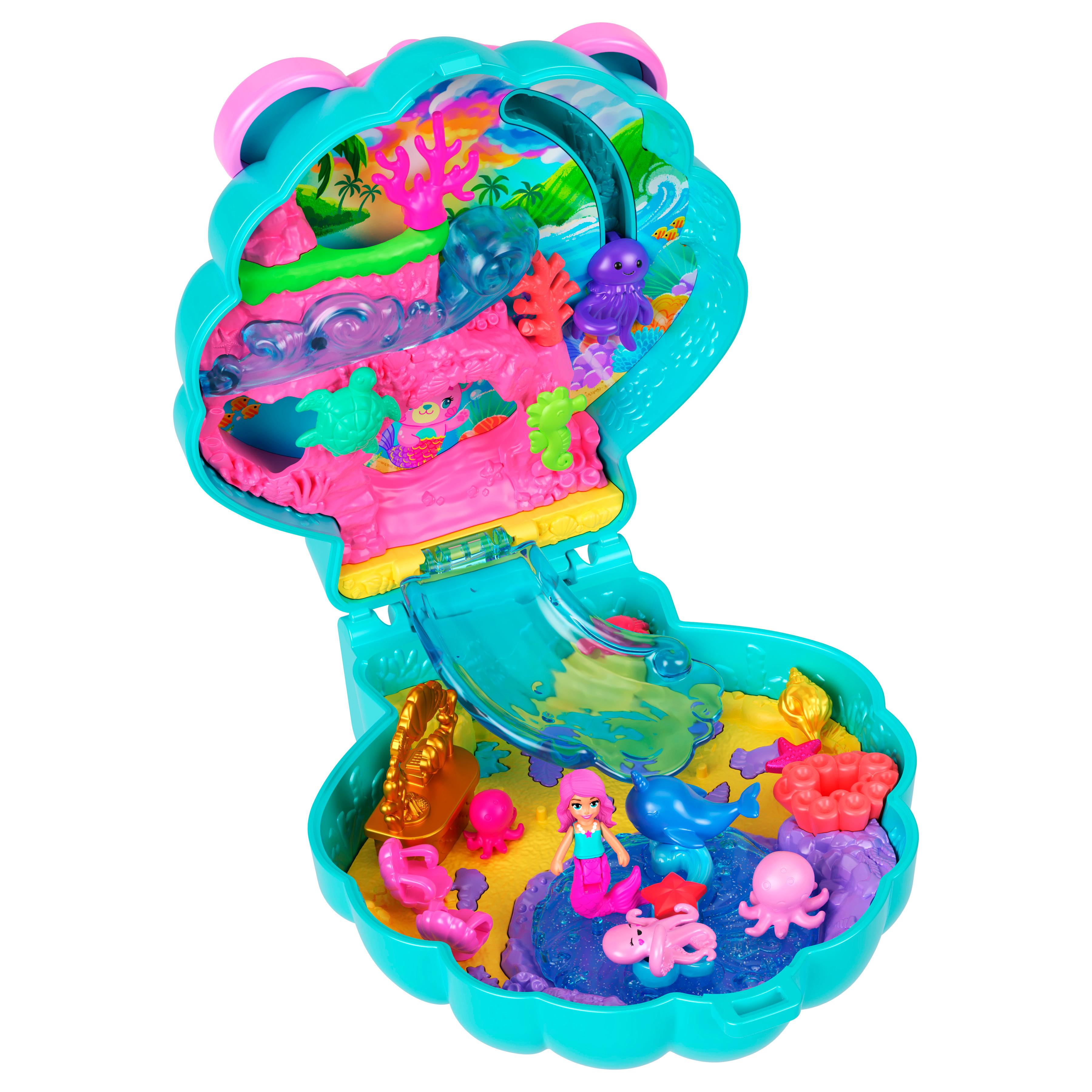 Voir la diapositive 9 : MATTEL Coffret ourson des îles Polly Pocket