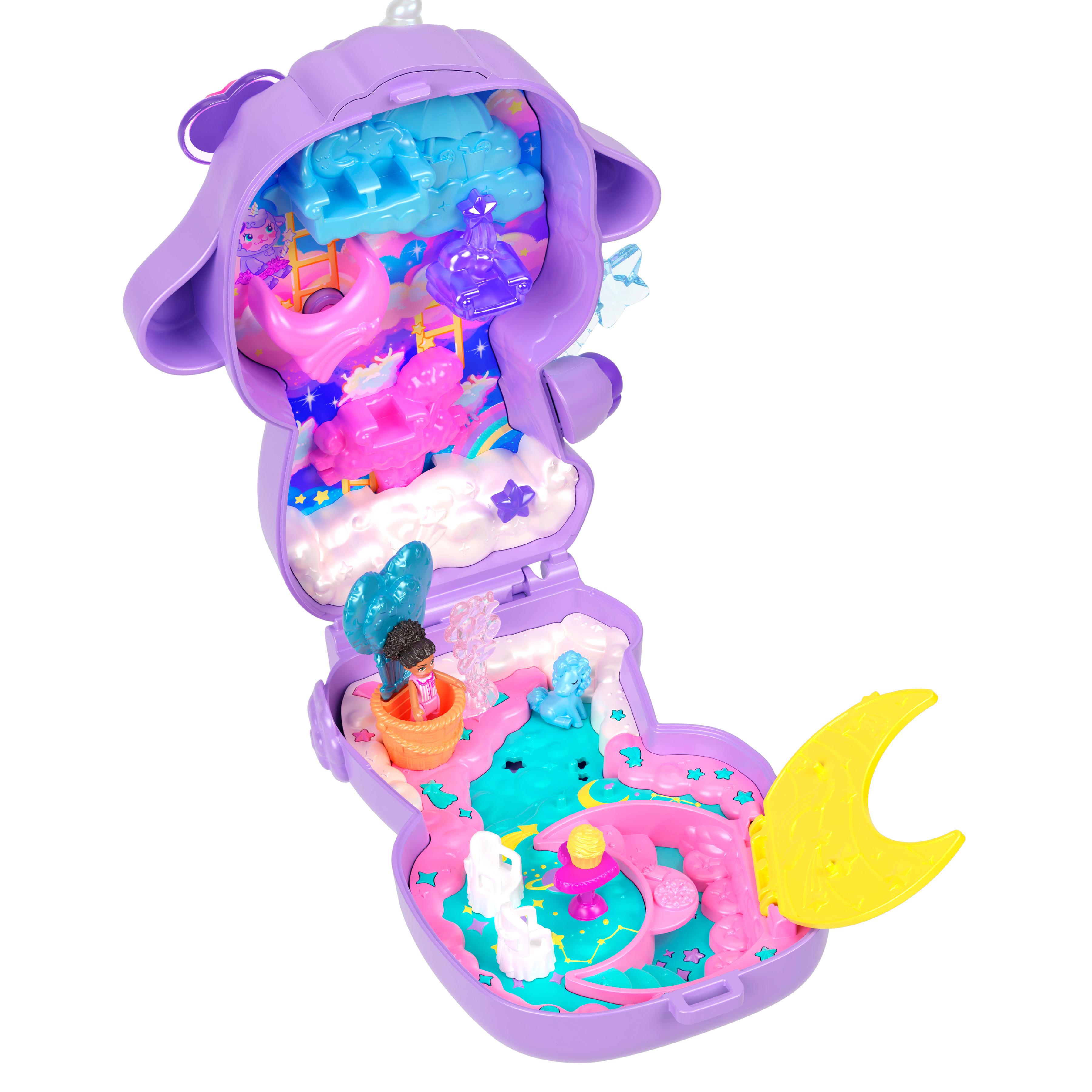 Voir la diapositive 12 : MATTEL Polly Pocket - Coffret Agneau Féérique
