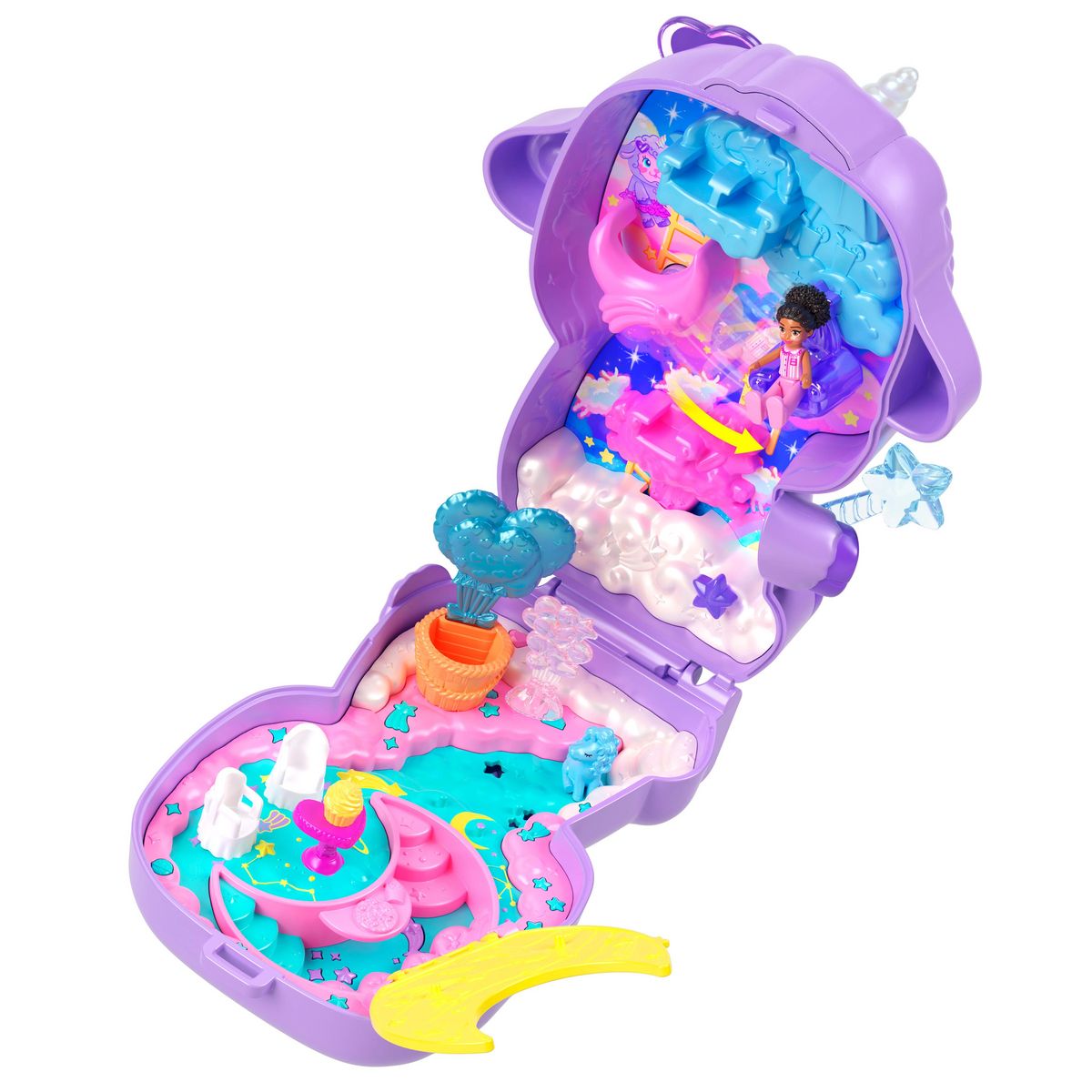 MATTEL Polly Pocket - Coffret Agneau Féérique