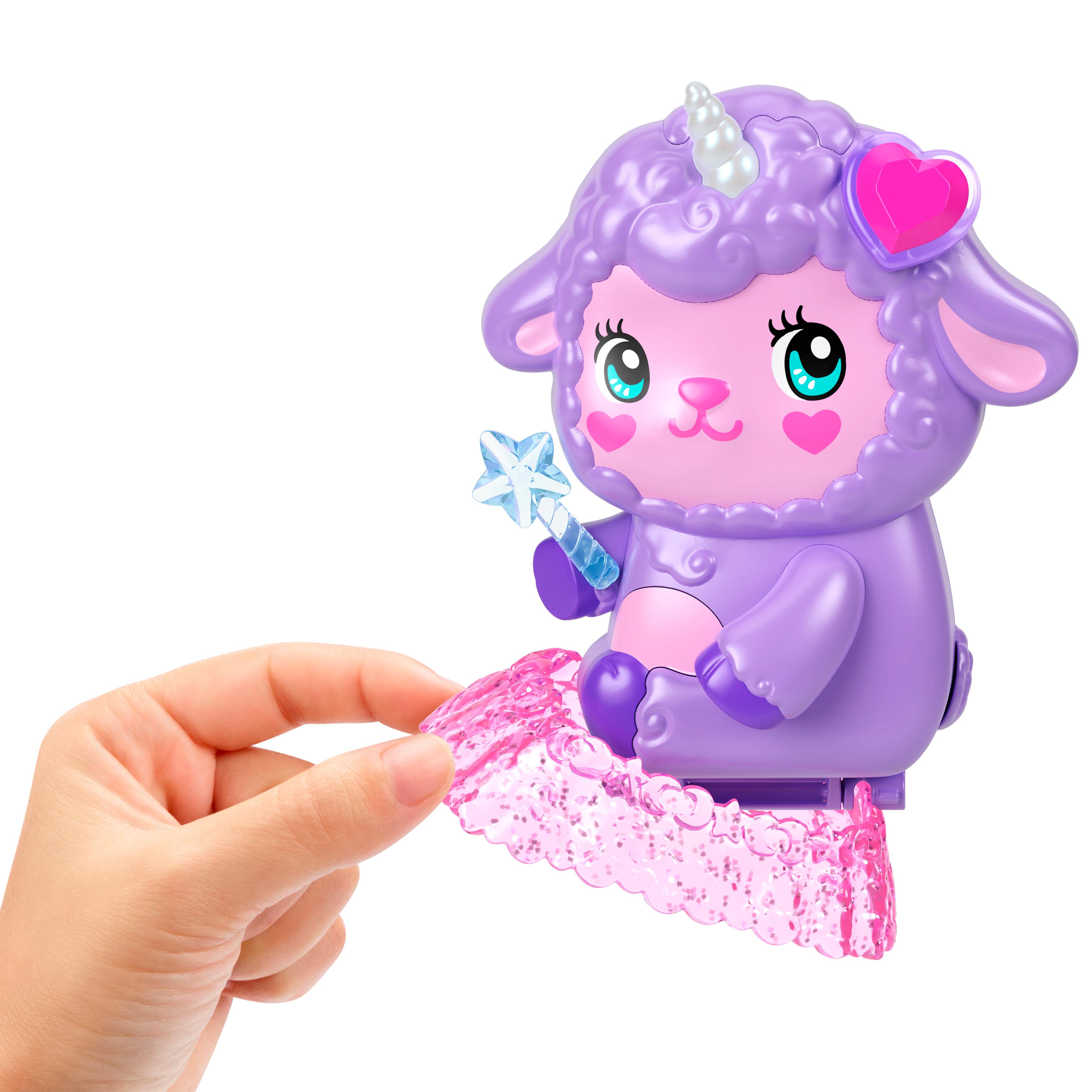 Voir la diapositive 7 : MATTEL Polly Pocket - Coffret Agneau Féérique