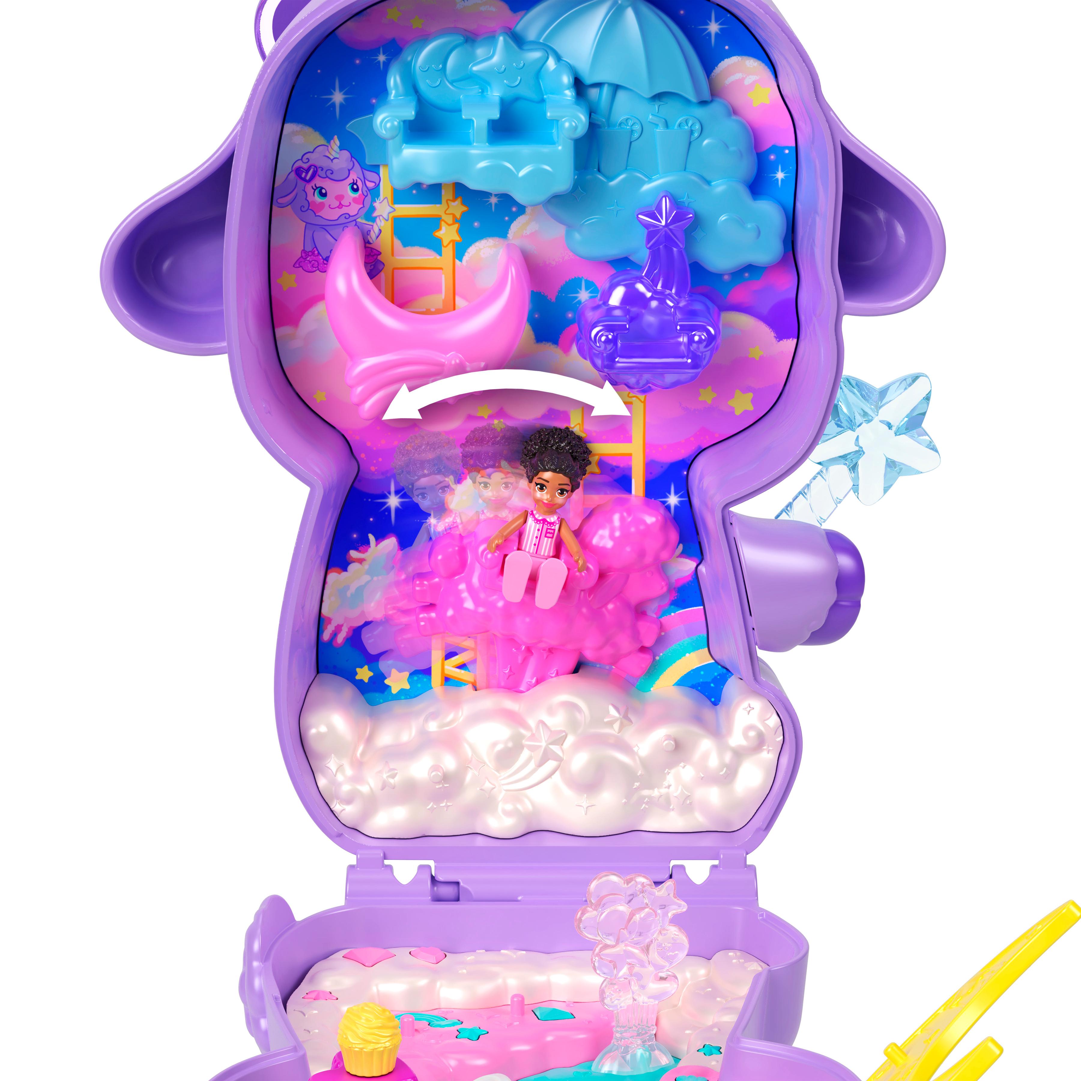 Voir la diapositive 9 : MATTEL Polly Pocket - Coffret Agneau Féérique