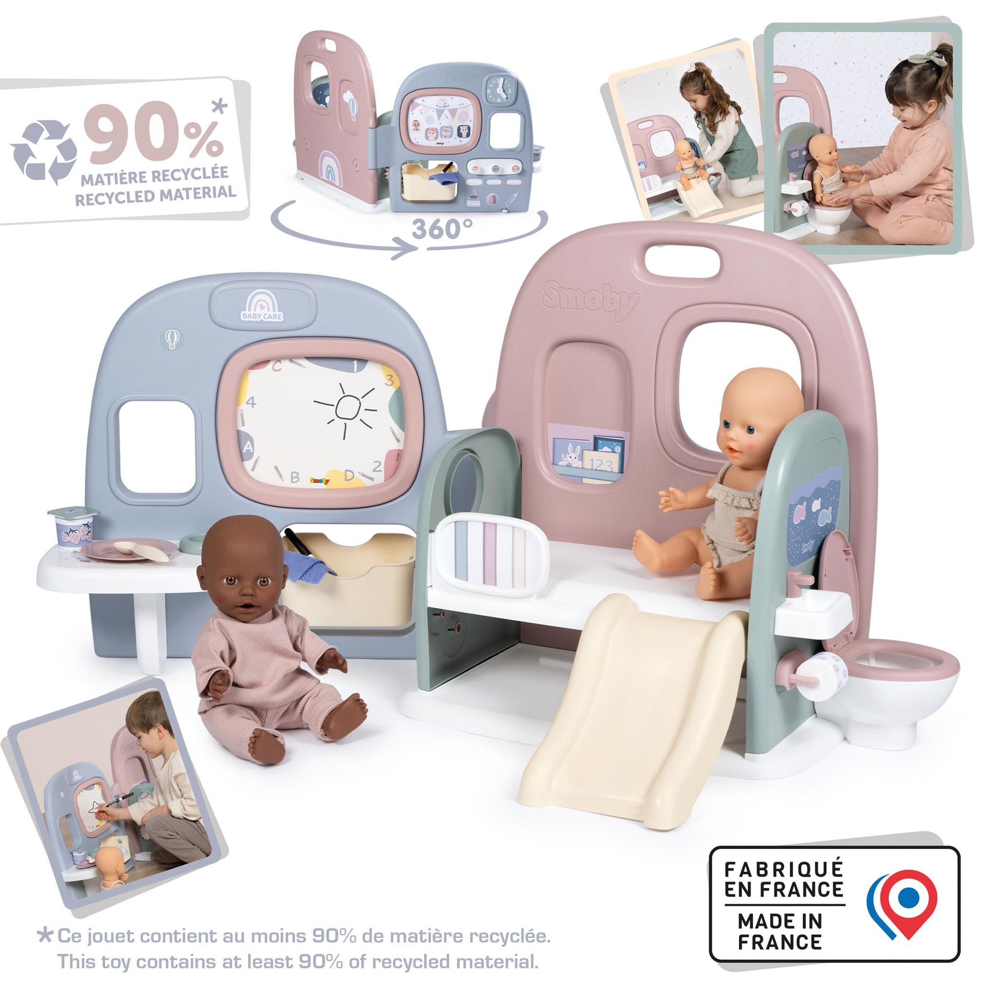 Voir la diapositive 2 : SMOBY Crèche Baby Care