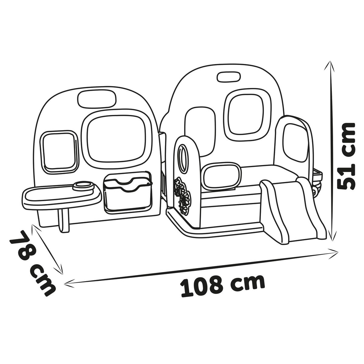 SMOBY Crèche Baby Care