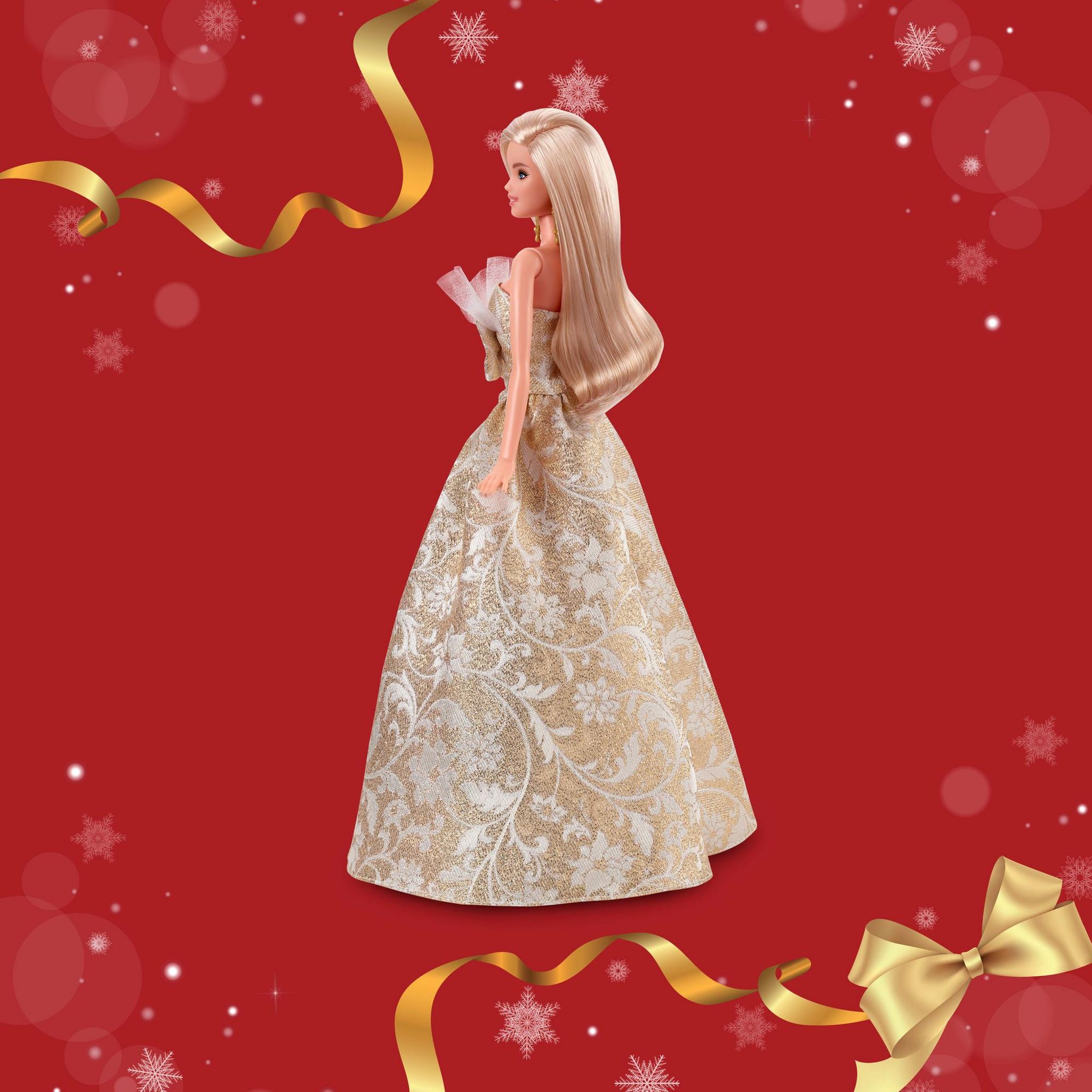 Voir la diapositive 12 : MATTEL Poupée Barbie Joyeux Noel Blonde