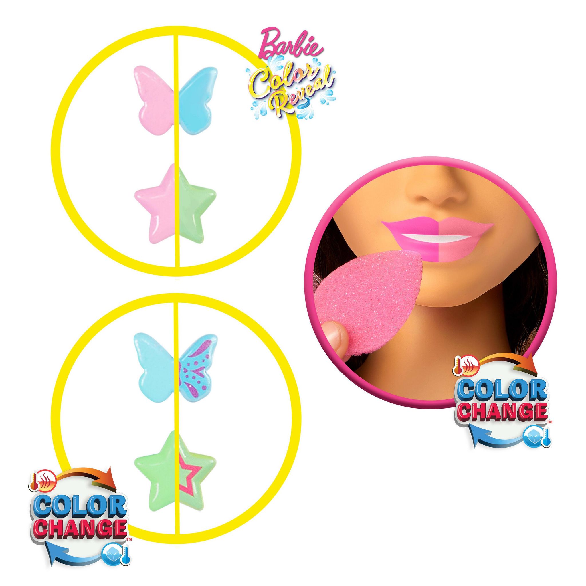 Voir la diapositive 7 : BARBIE Tête à coiffer Barbie - Brune