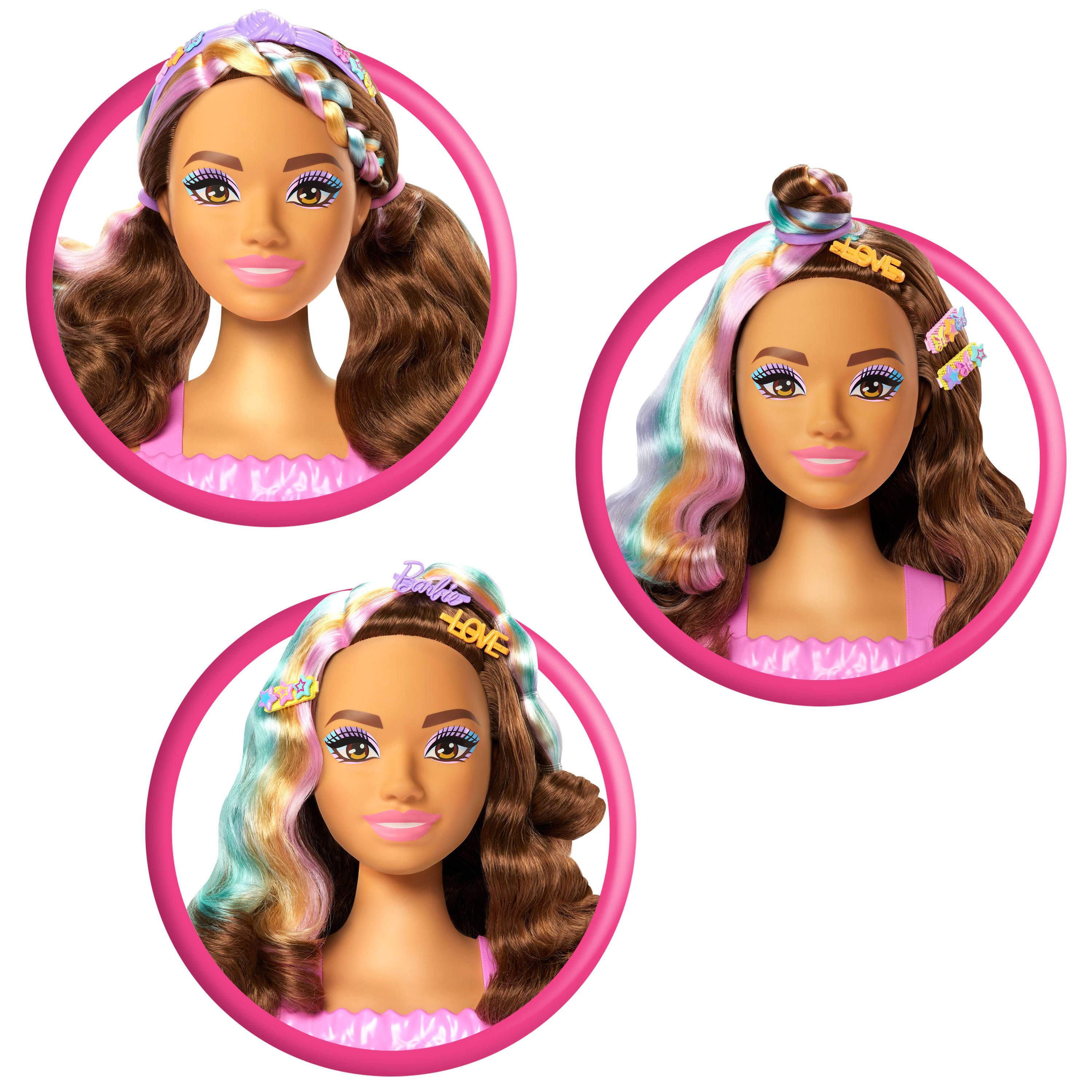 Voir la diapositive 9 : BARBIE Tête à coiffer Barbie - Brune