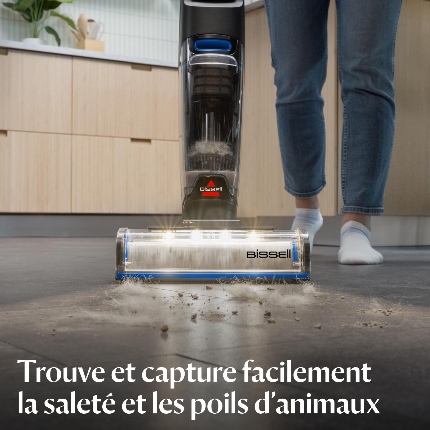Voir la diapositive 2 : BISSELL Nettoyeur balai vapeur 4007N - Noir
