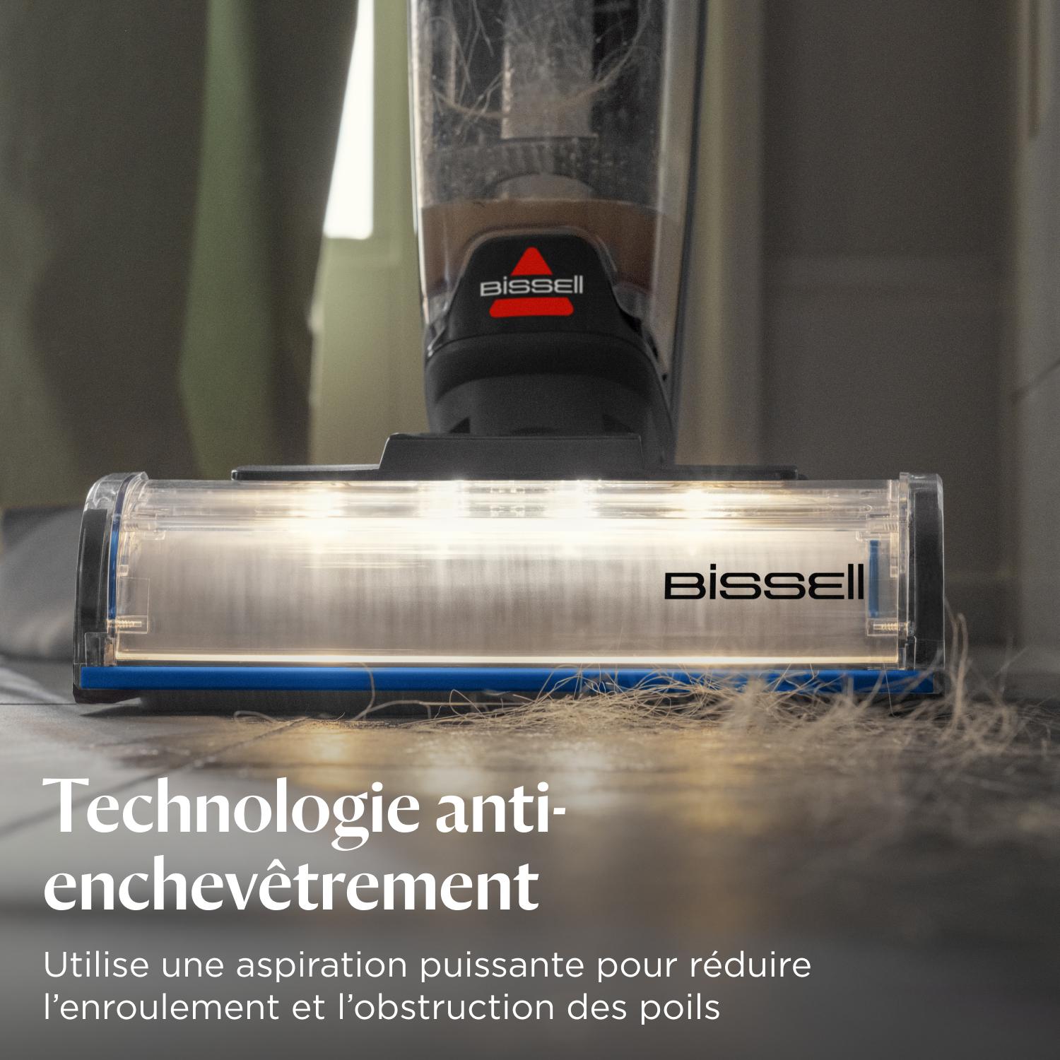 Voir la diapositive 5 : BISSELL Nettoyeur balai vapeur 4007N - Noir
