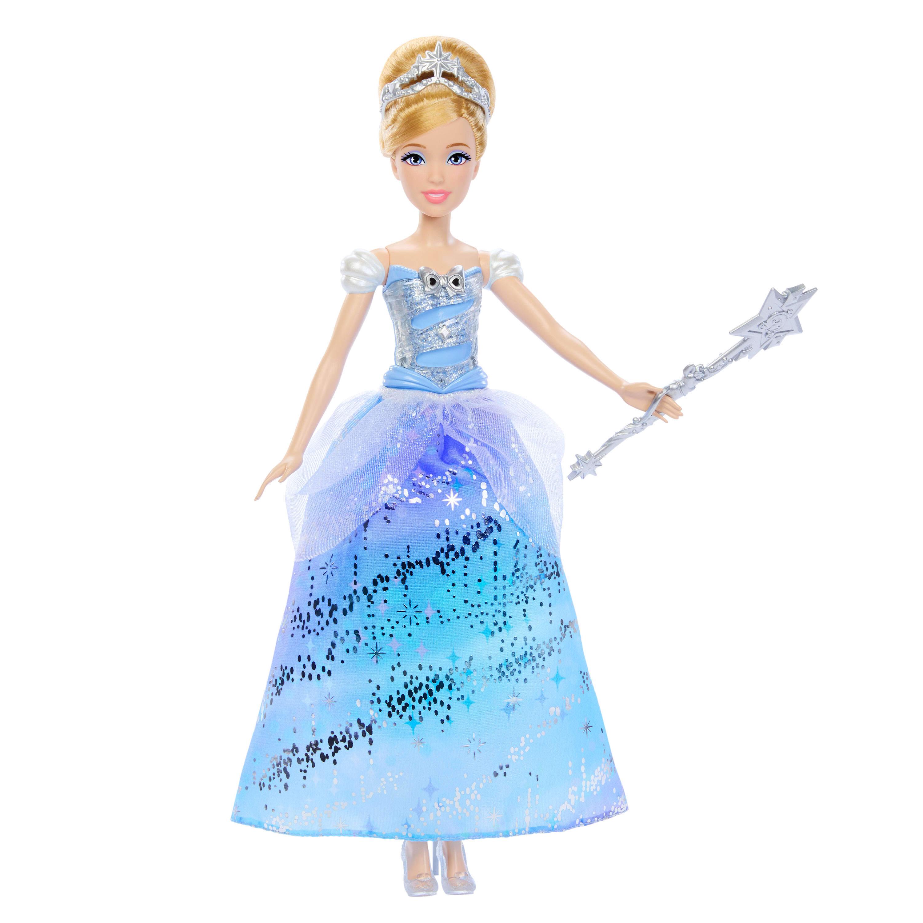 Voir la diapositive 3 : MATTEL Poupée Cendrillon et sa Robe Enchantée
