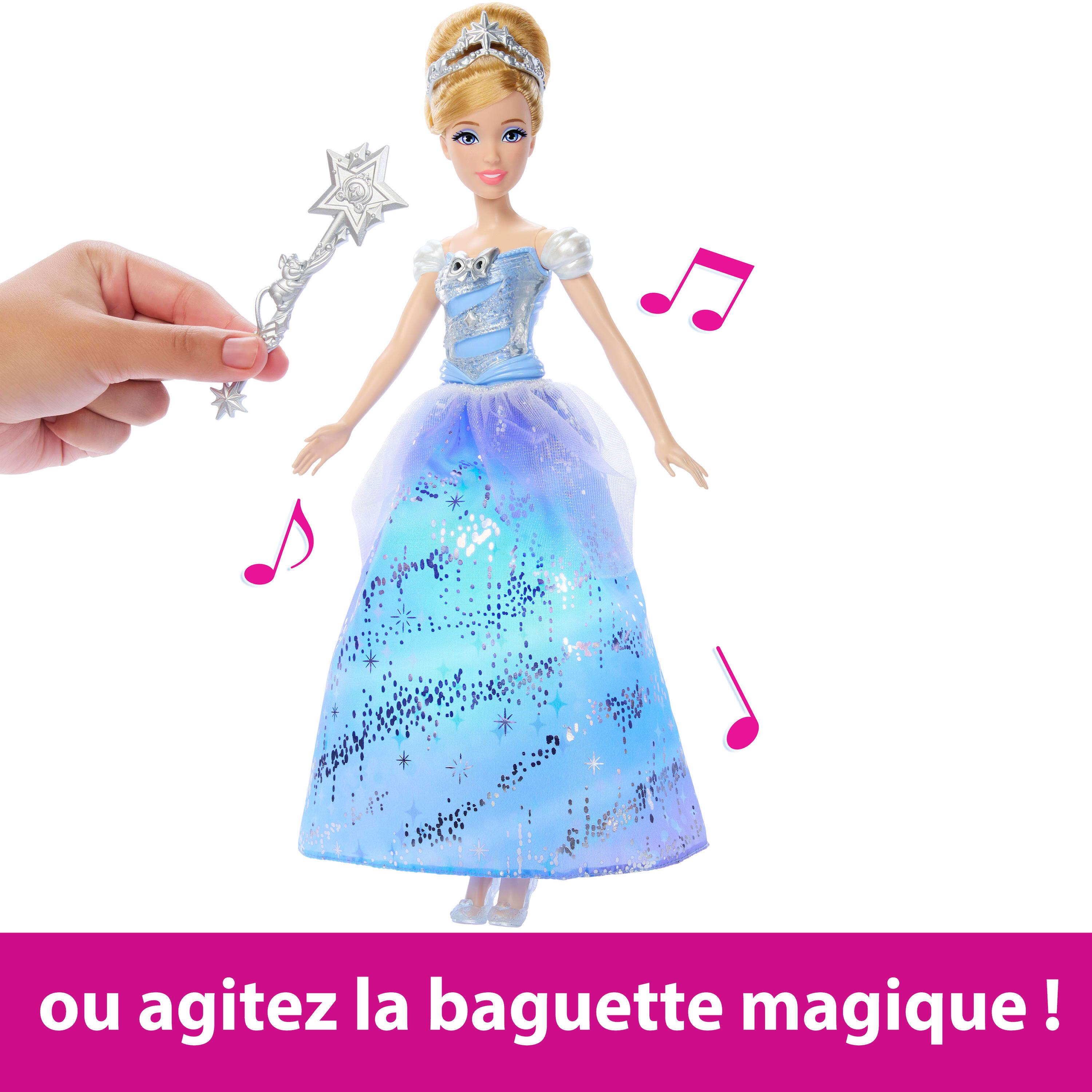 Voir la diapositive 7 : MATTEL Poupée Cendrillon et sa Robe Enchantée
