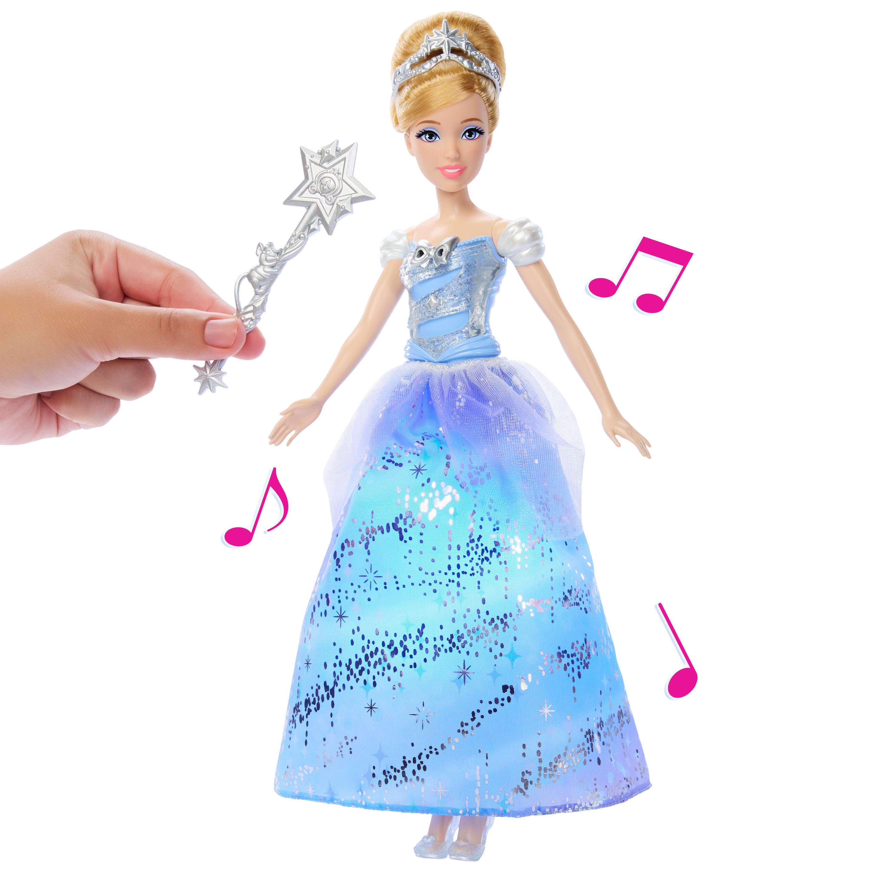 Voir la diapositive 8 : MATTEL Poupée Cendrillon et sa Robe Enchantée