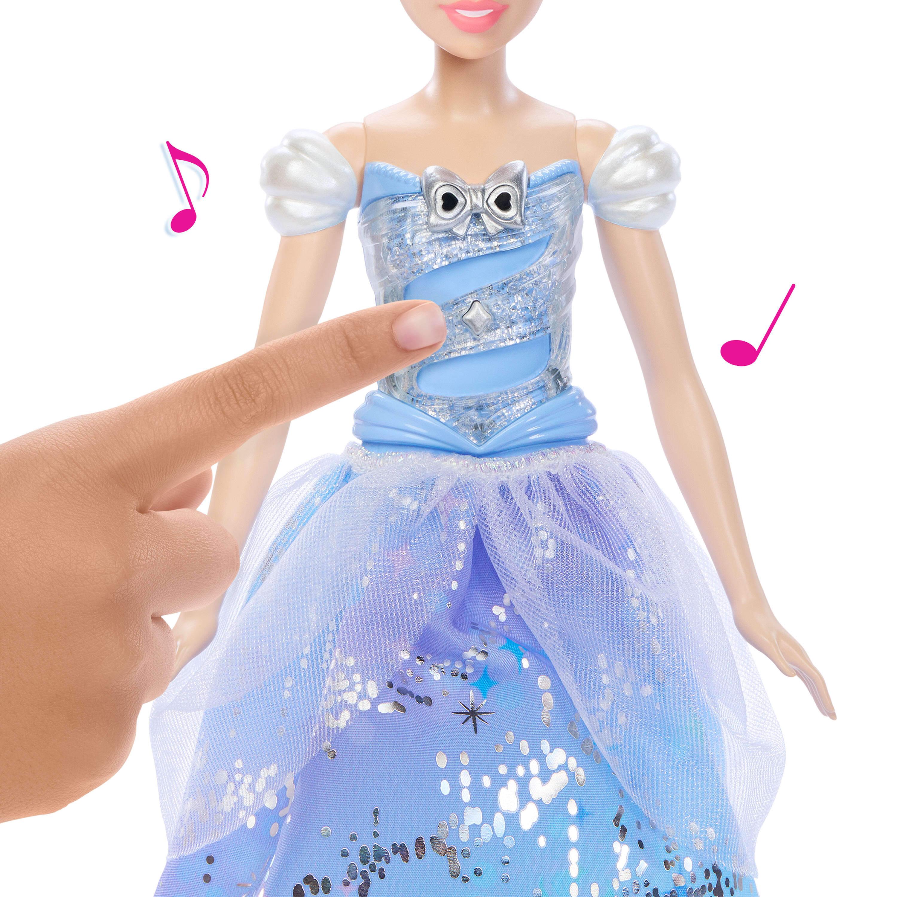 Voir la diapositive 9 : MATTEL Poupée Cendrillon et sa Robe Enchantée