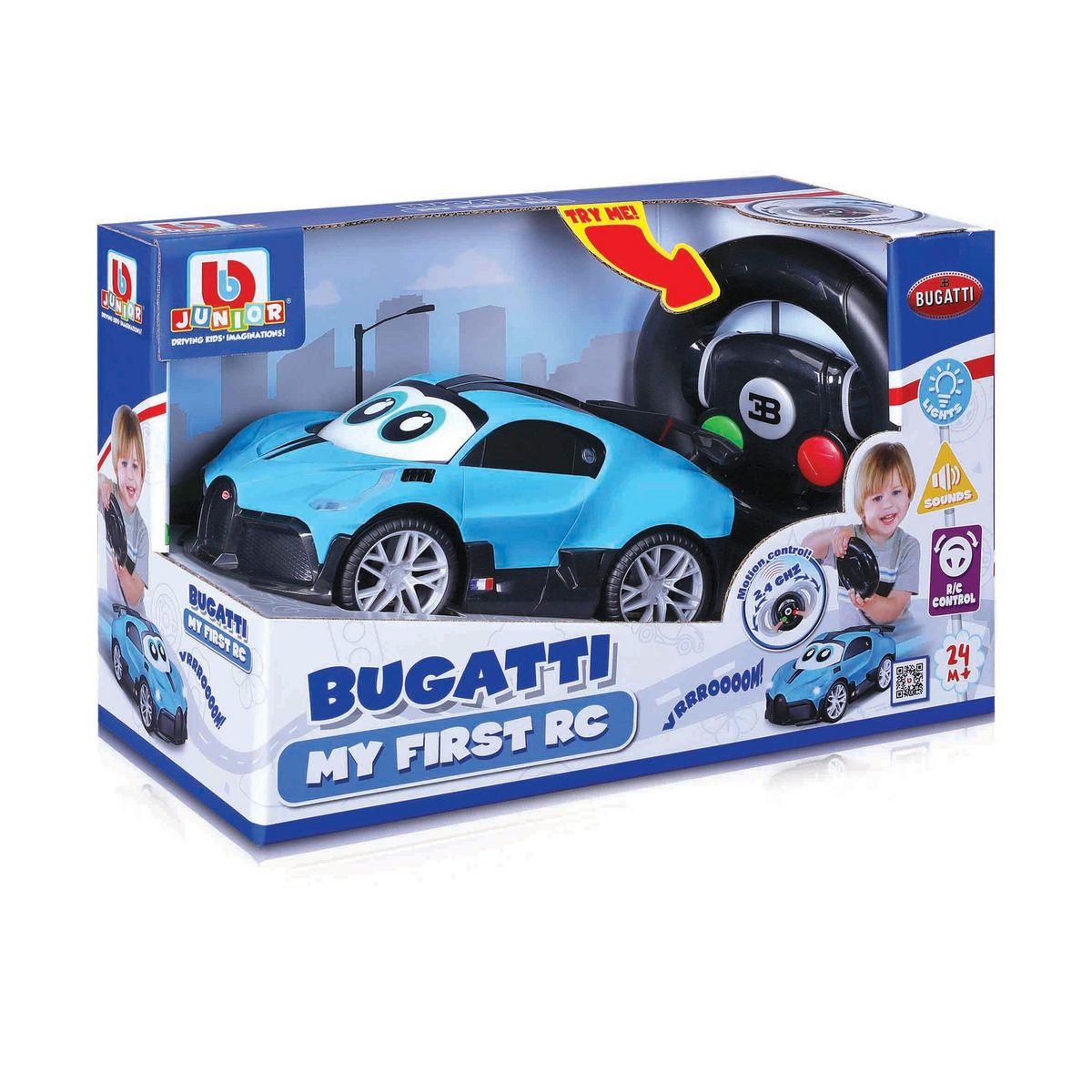 BBURAGO Voiture RC Ma Première Bugatti