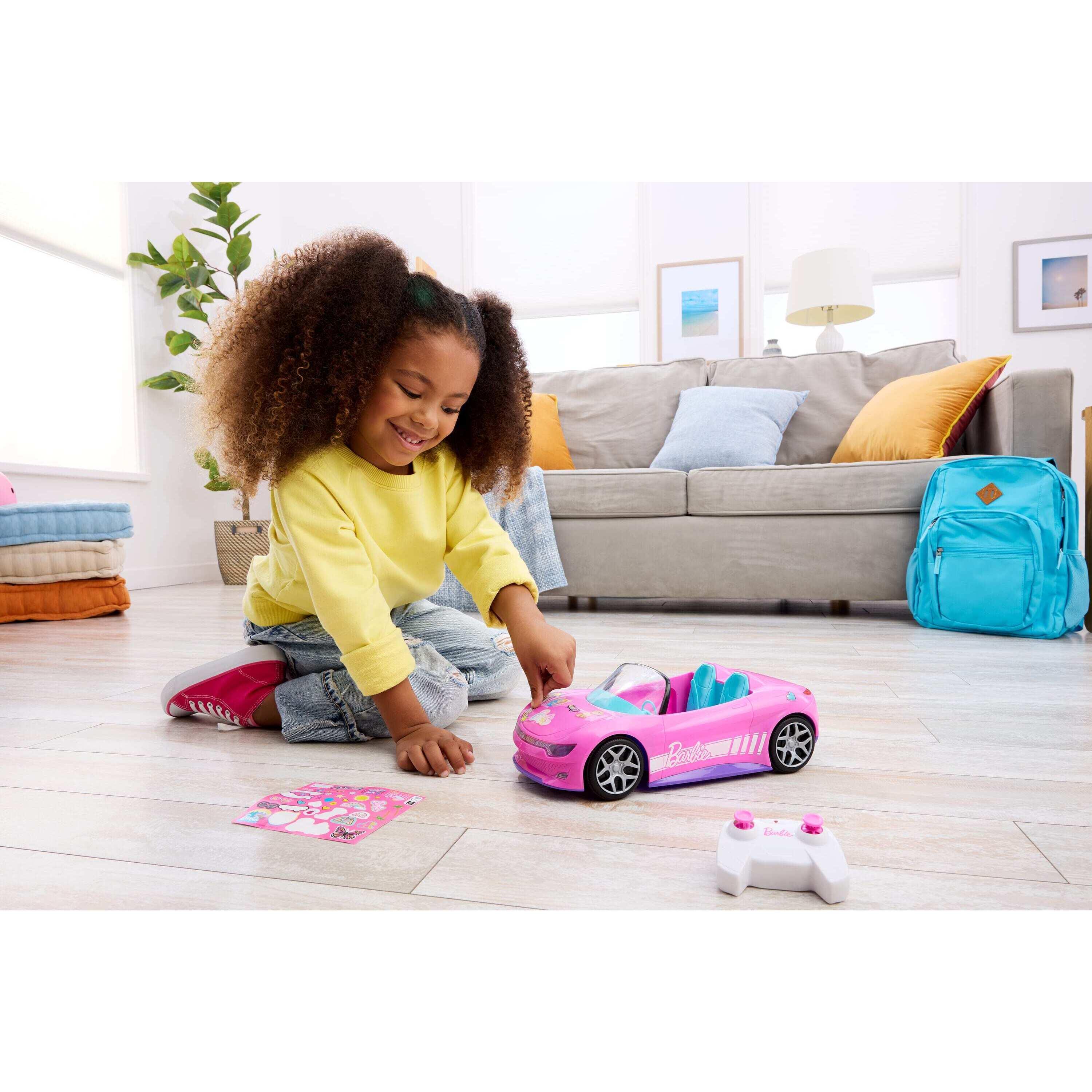 Voir la diapositive 5 : BARBIE Cabriolet Rose Radiocommandé Barbie