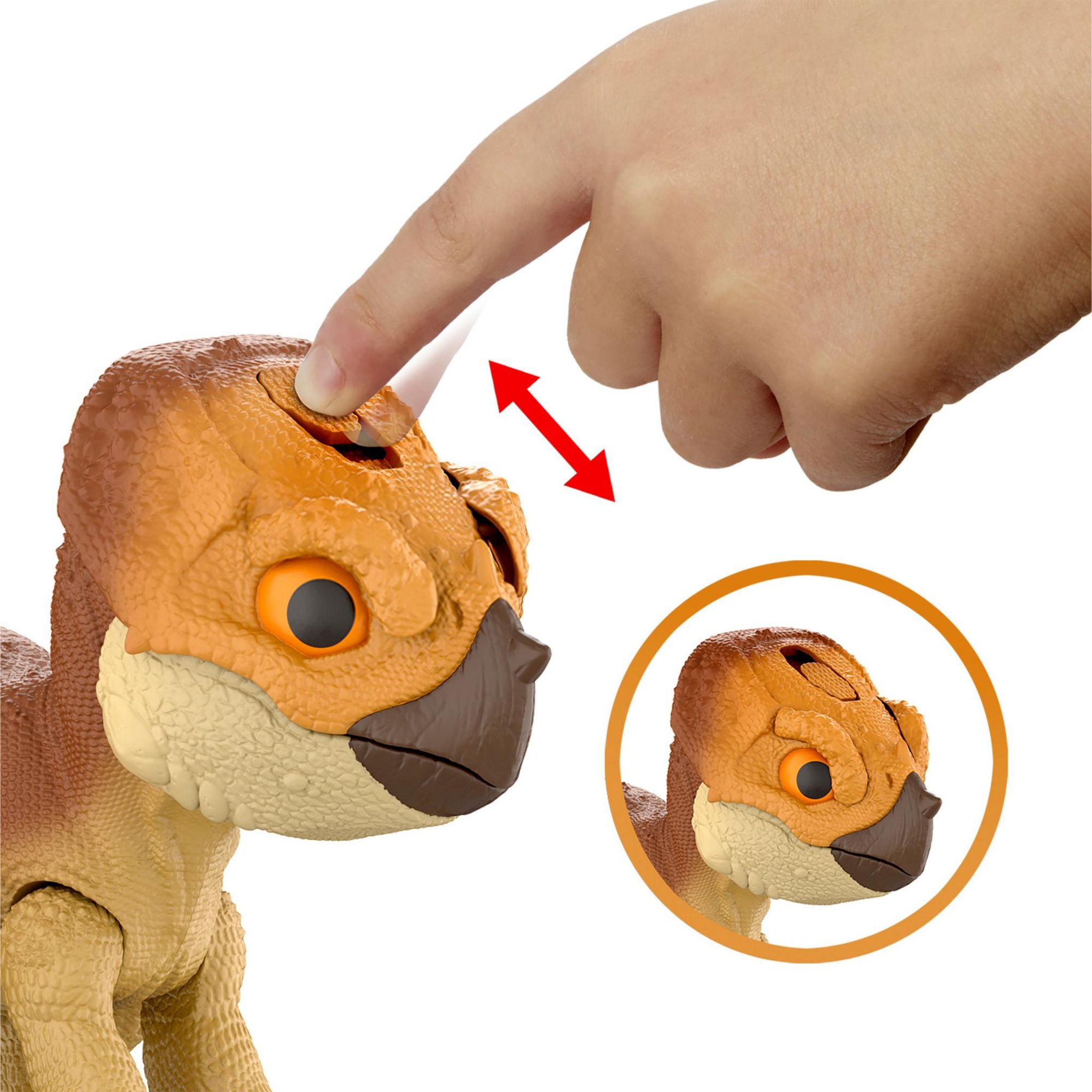 Voir la diapositive 6 : MATTEL Figurine Aquilops Dolores Jurassic World