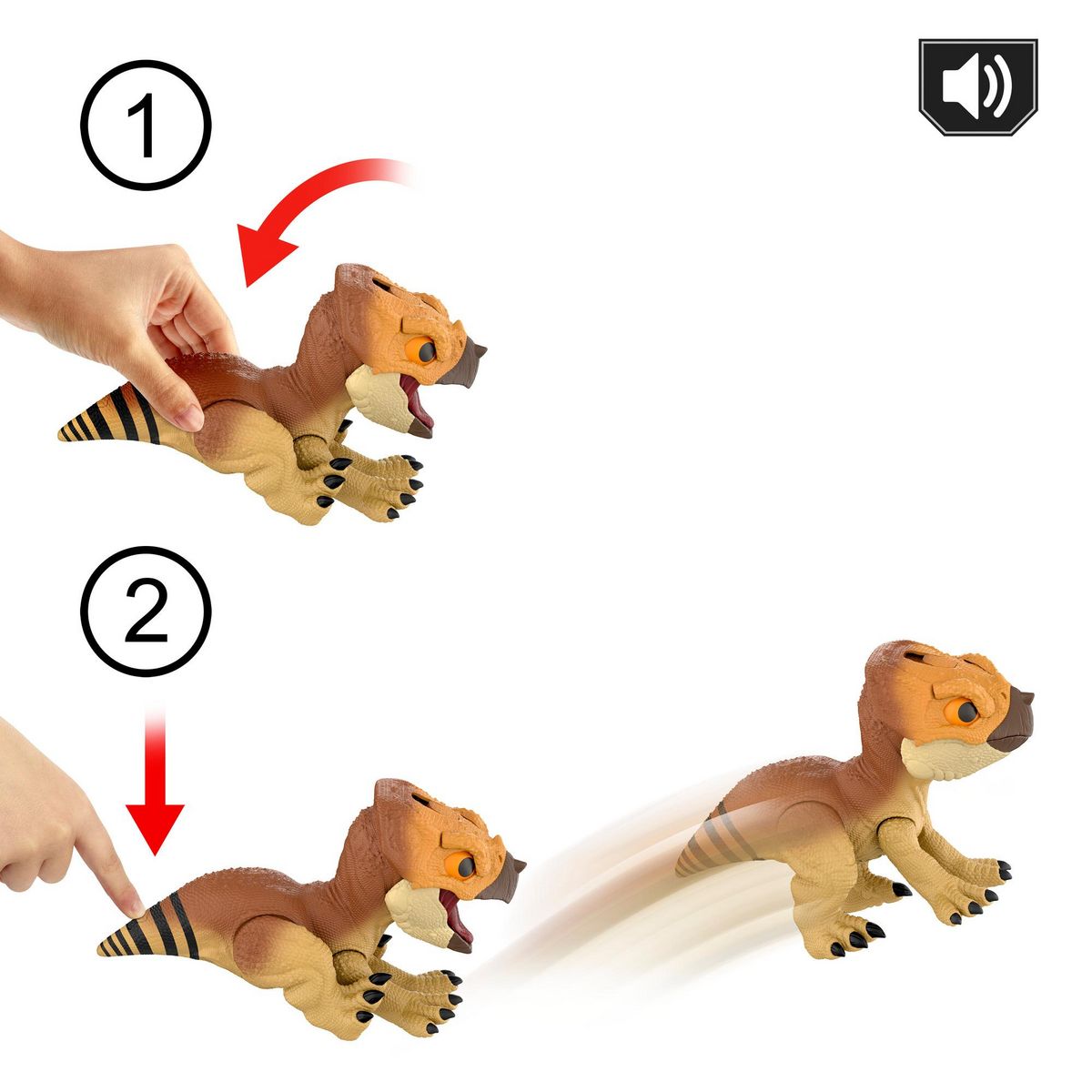 MATTEL Figurine Aquilops Dolores Jurassic World