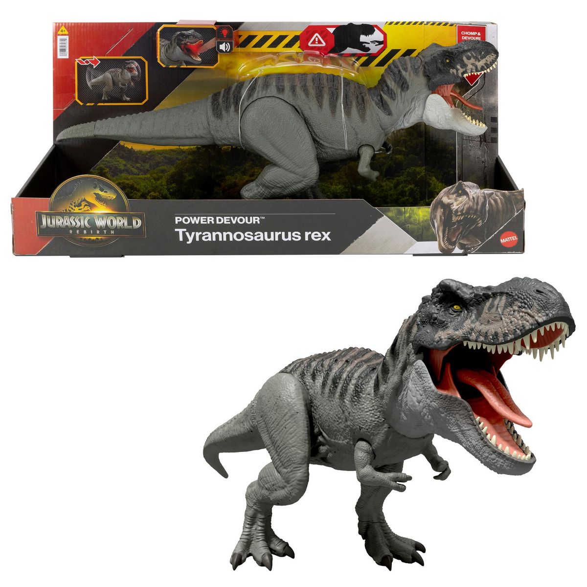 MATTEL Figurine Tyrannosaure Rex Jurassic World