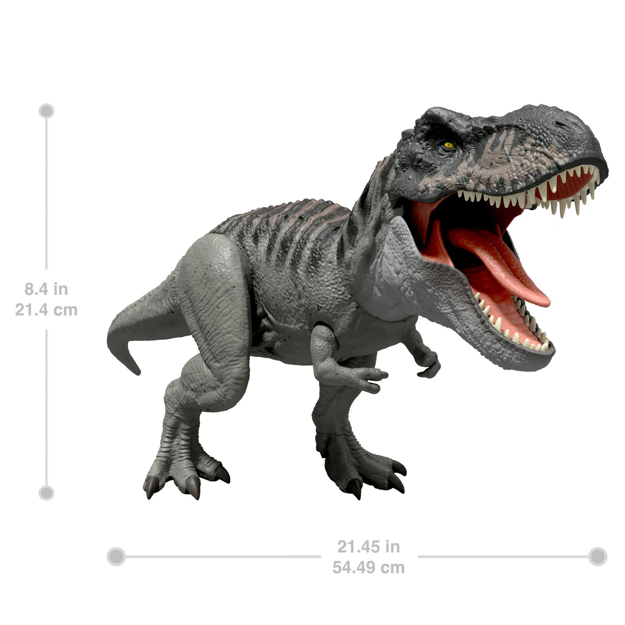 Voir la diapositive 5 : MATTEL Figurine Tyrannosaure Rex Jurassic World