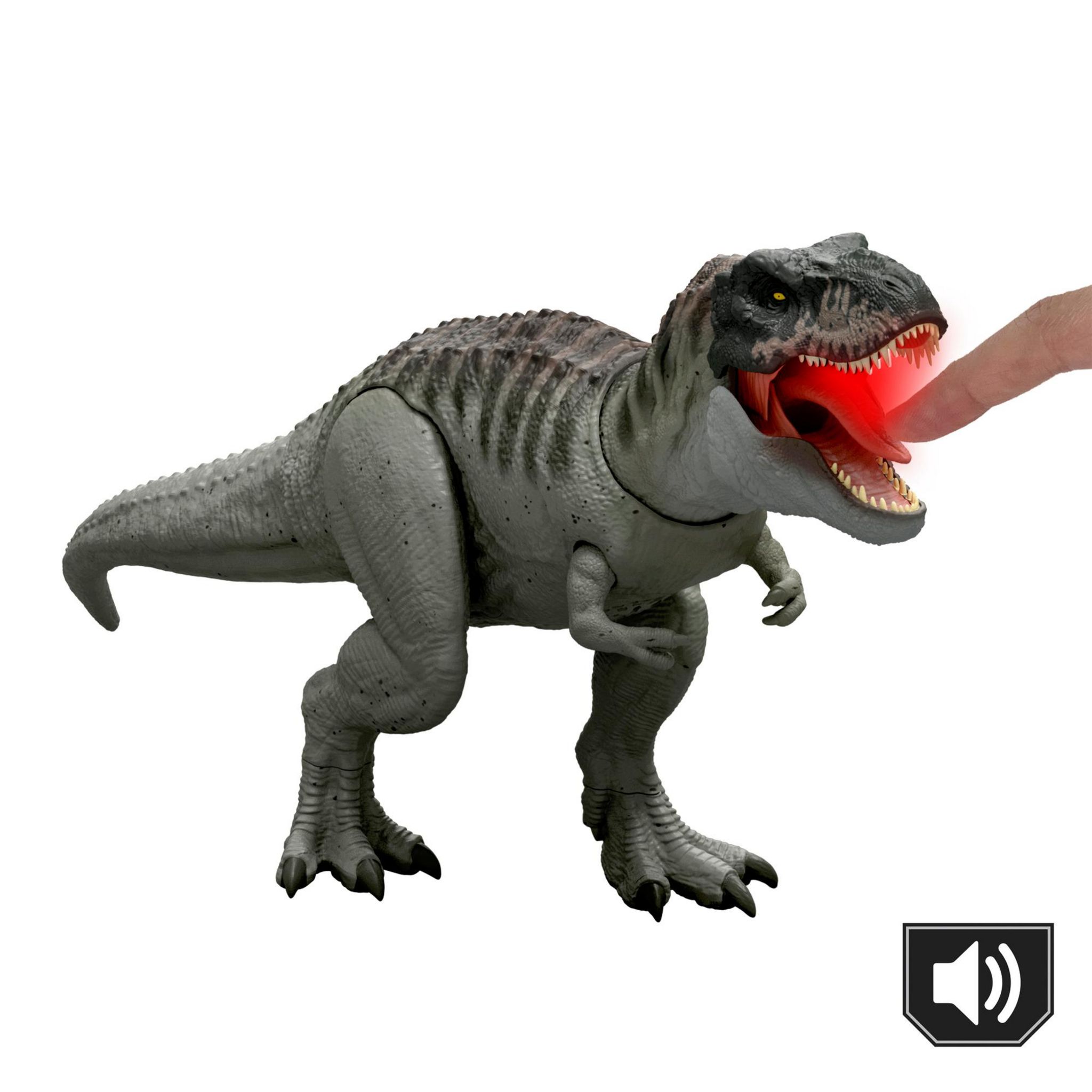 Voir la diapositive 9 : MATTEL Figurine Tyrannosaure Rex Jurassic World