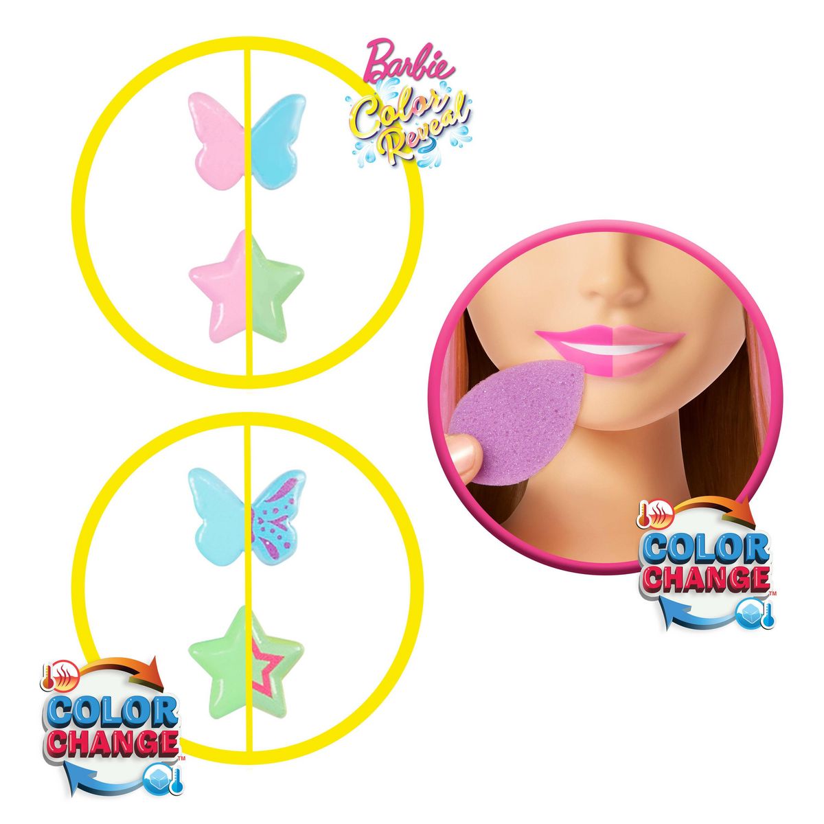 BARBIE Tête à coiffer Barbie - Blonde