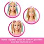 Voir la diapositive 3 : BARBIE Tête à coiffer Barbie - Blonde