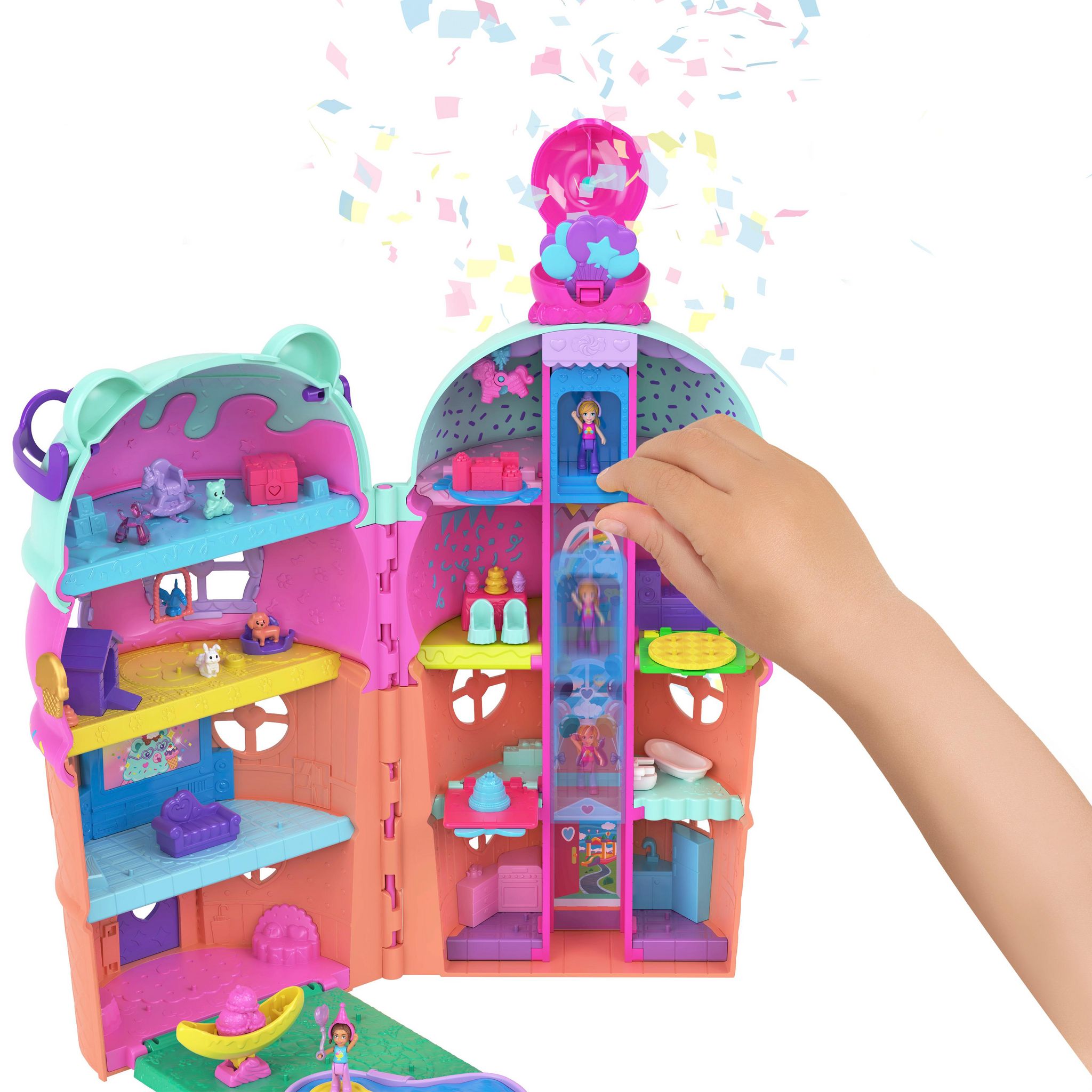 Voir la diapositive 12 : MATTEL Maison Polly Pocket - Cornet de glace