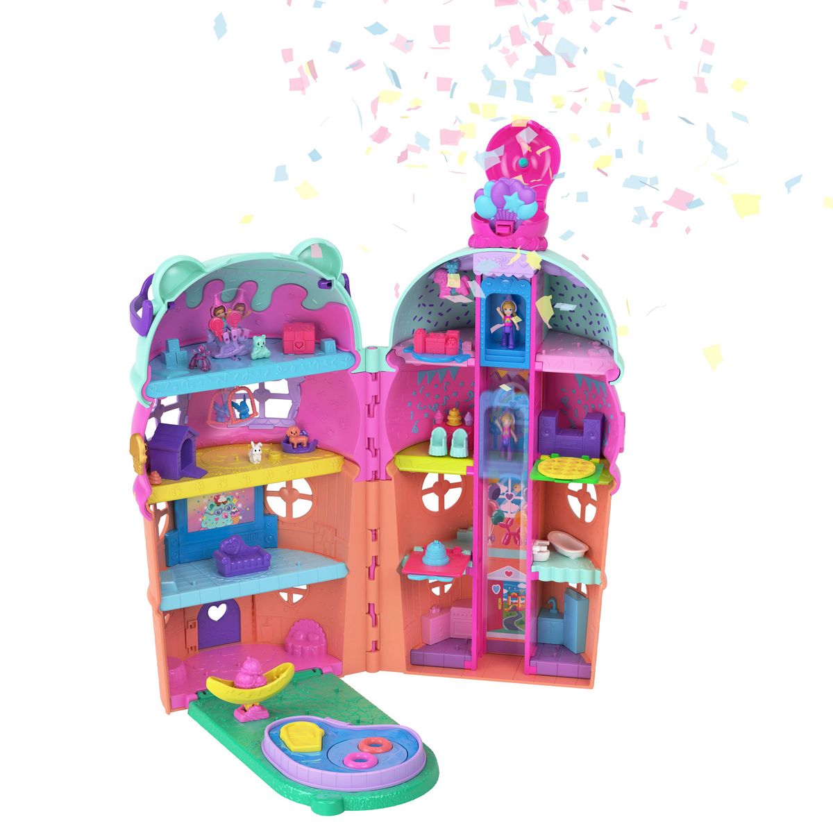 MATTEL Maison Polly Pocket - Cornet de glace