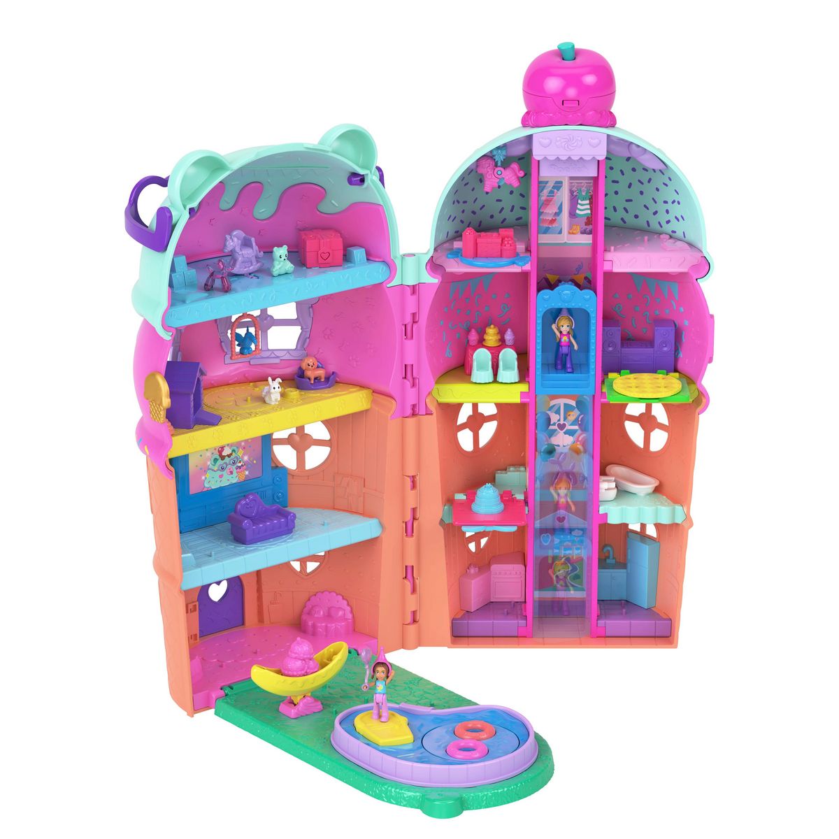 MATTEL Maison Polly Pocket - Cornet de glace