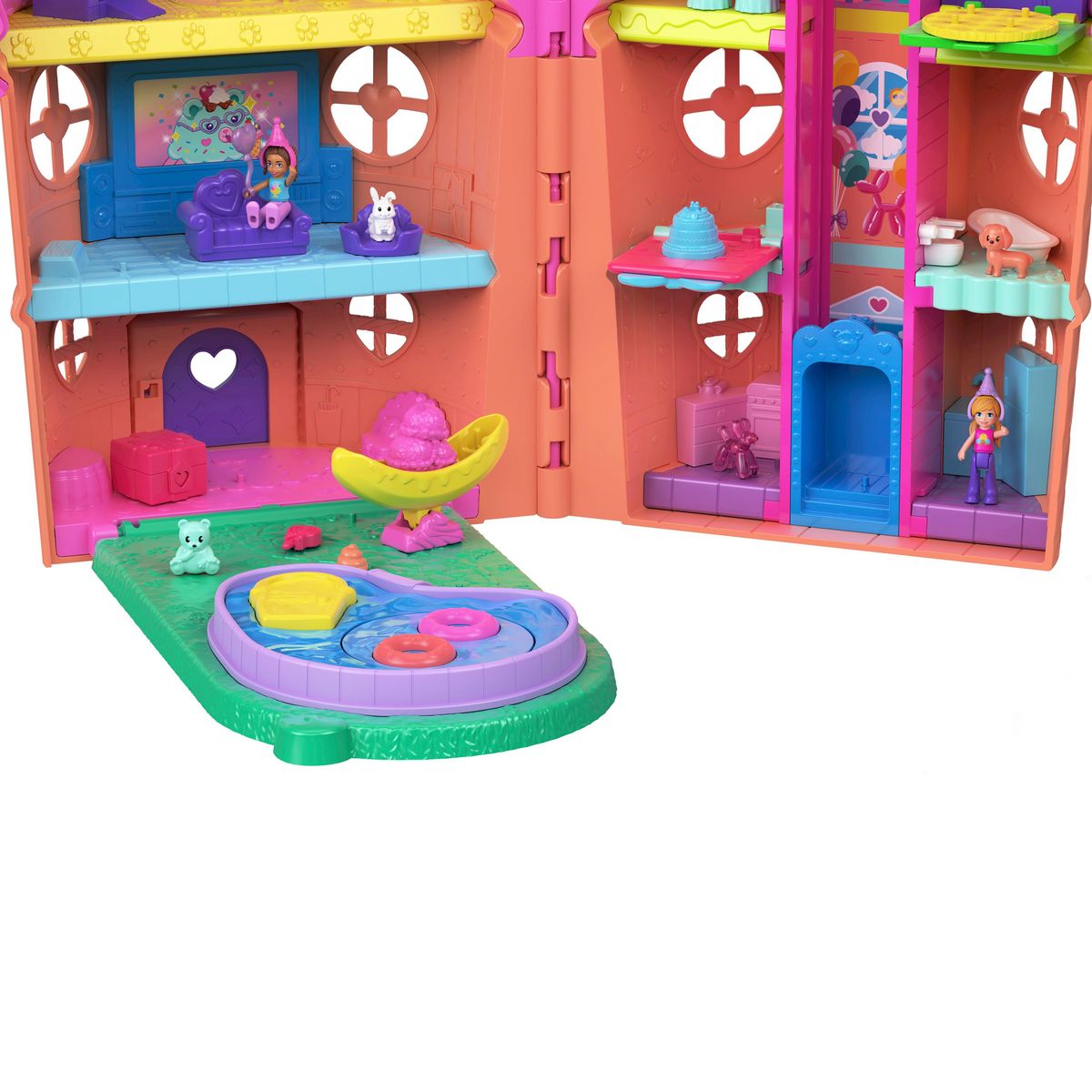 MATTEL Maison Polly Pocket - Cornet de glace